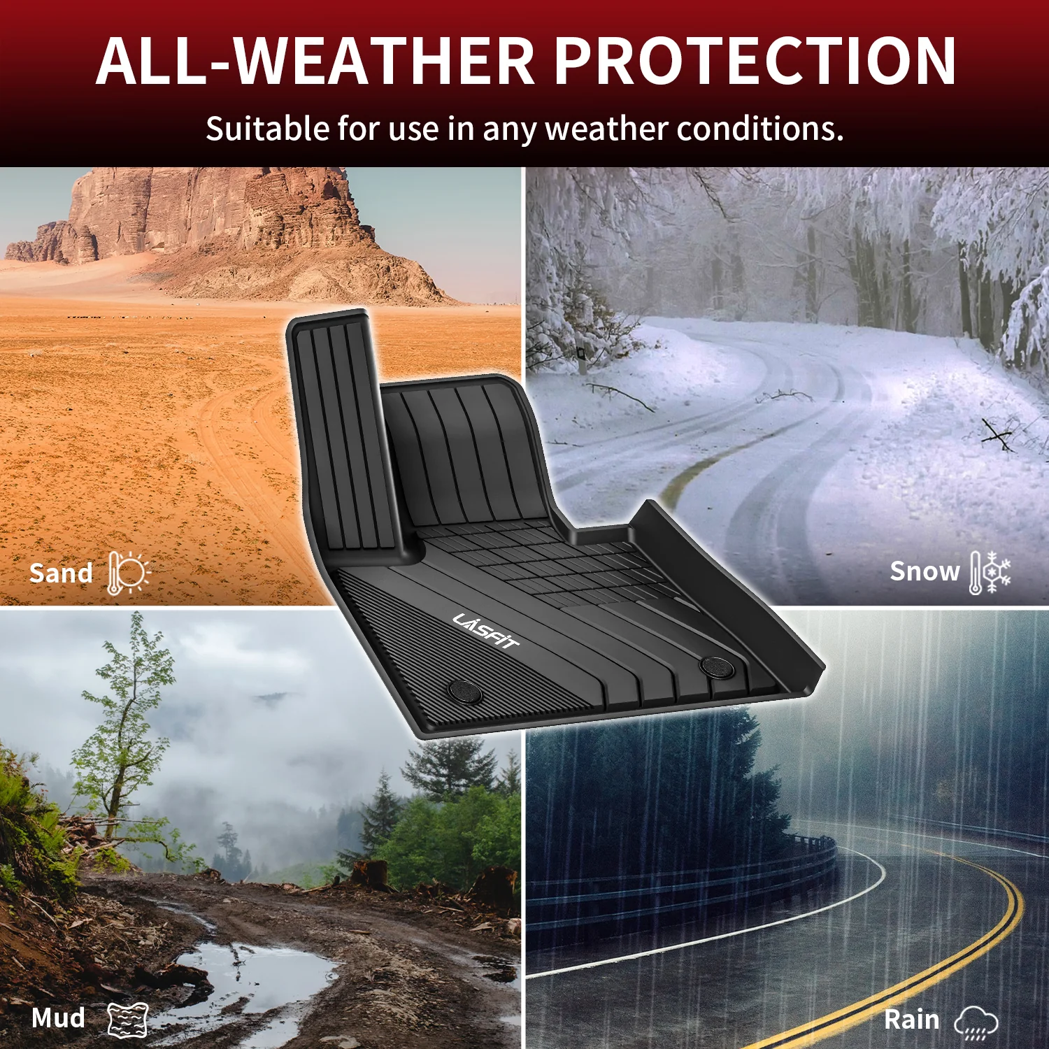 Fit for 2020-2026 BMW X6 Floor Mats - Image 5
