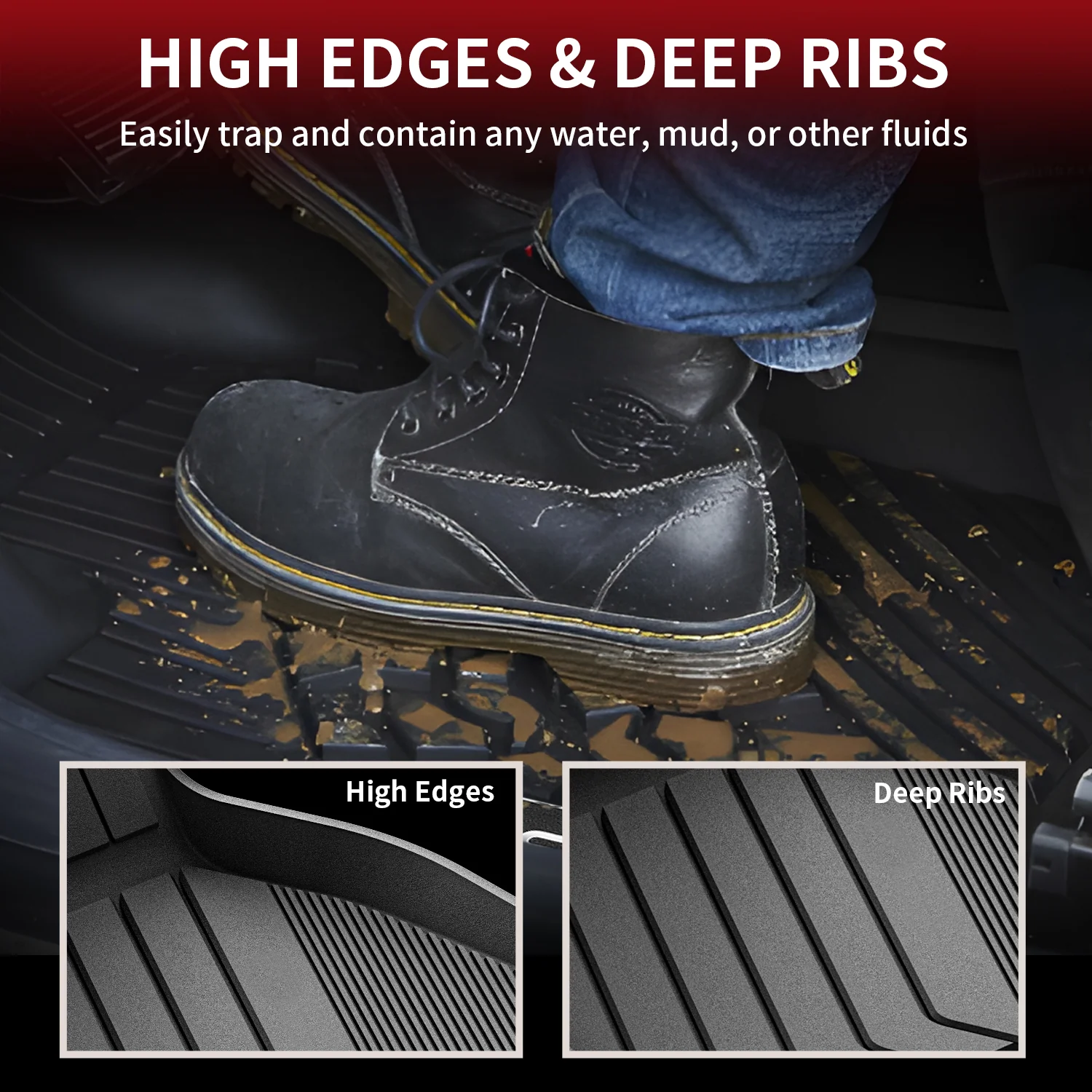 Fit for 2020-2026 BMW X6 Floor Mats - Image 8
