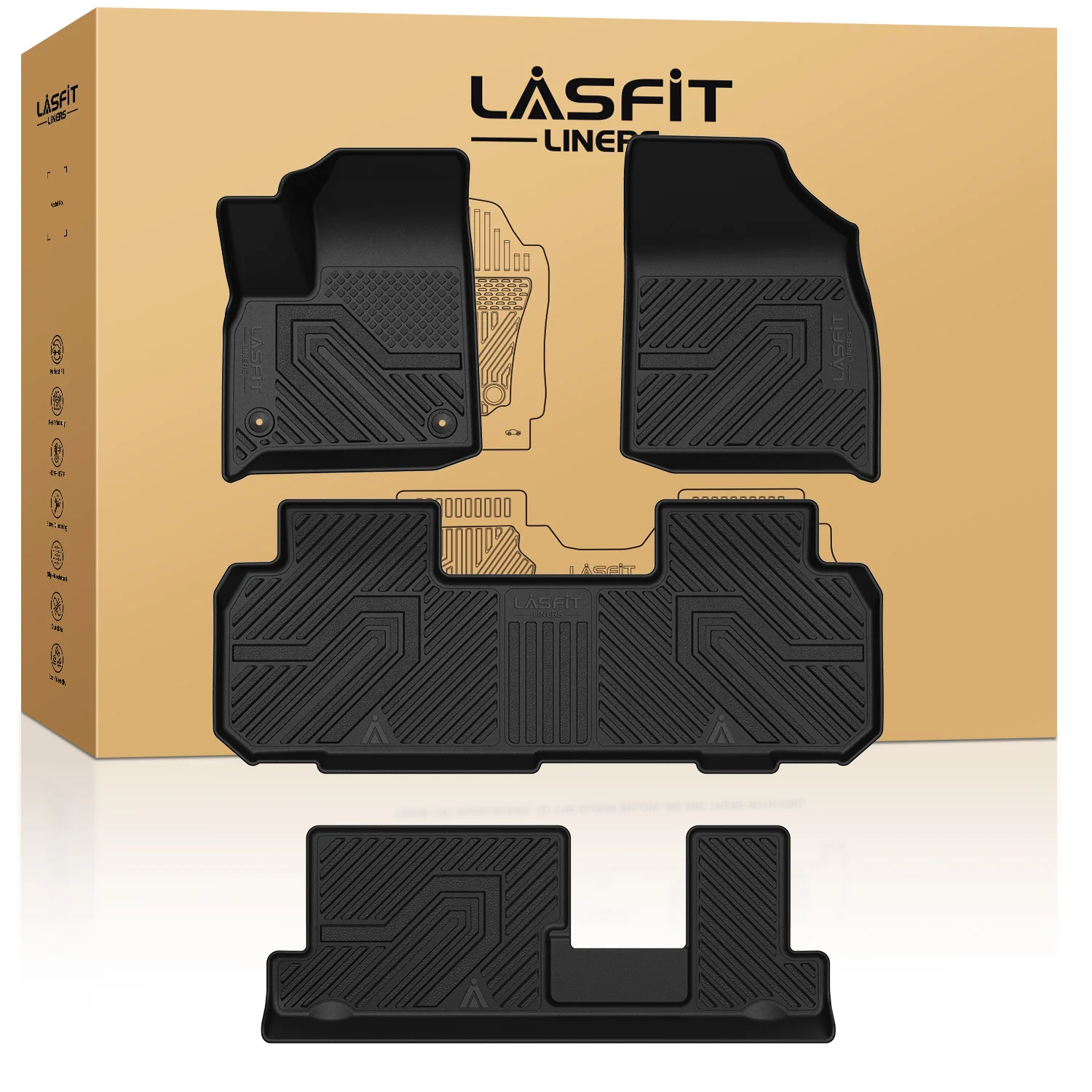 Fit for 2018-2023 Chevrolet Traverse Floor Mats or Seatback & Cargo Mat - Image 17