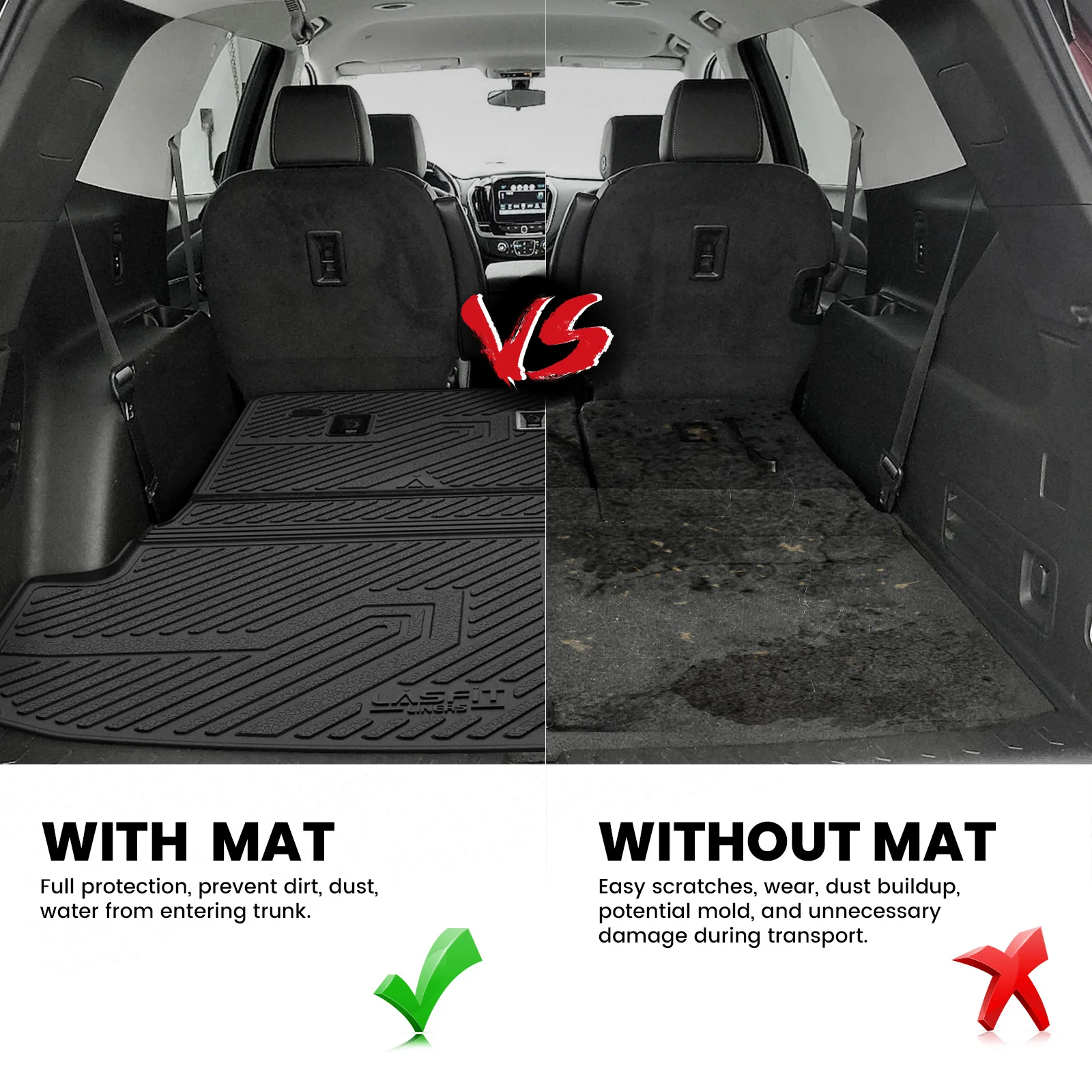 Fit for 2018-2023 Chevrolet Traverse Floor Mats or Seatback & Cargo Mat - Image 31