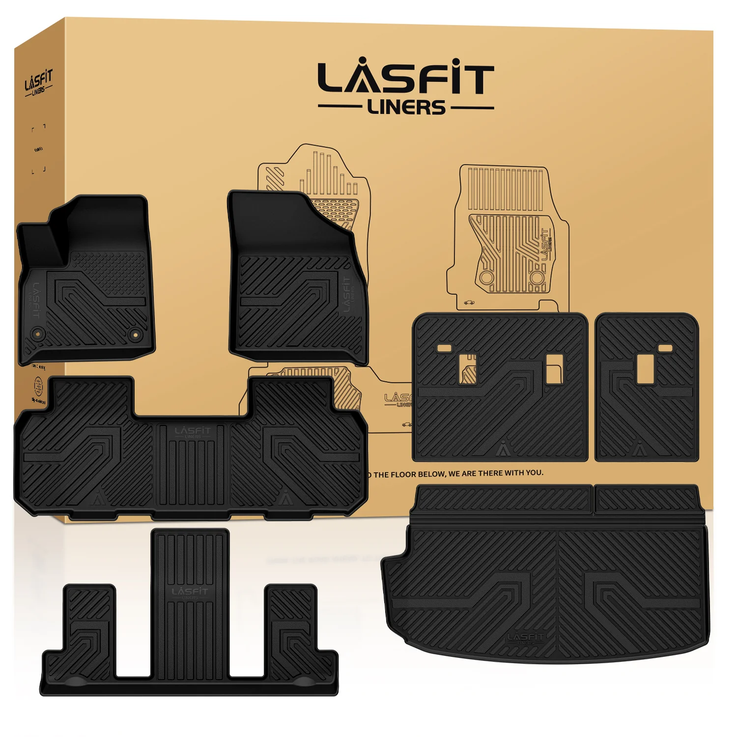 Fit for 2018-2023 Chevrolet Traverse Floor Mats or Seatback & Cargo Mat - Image 8