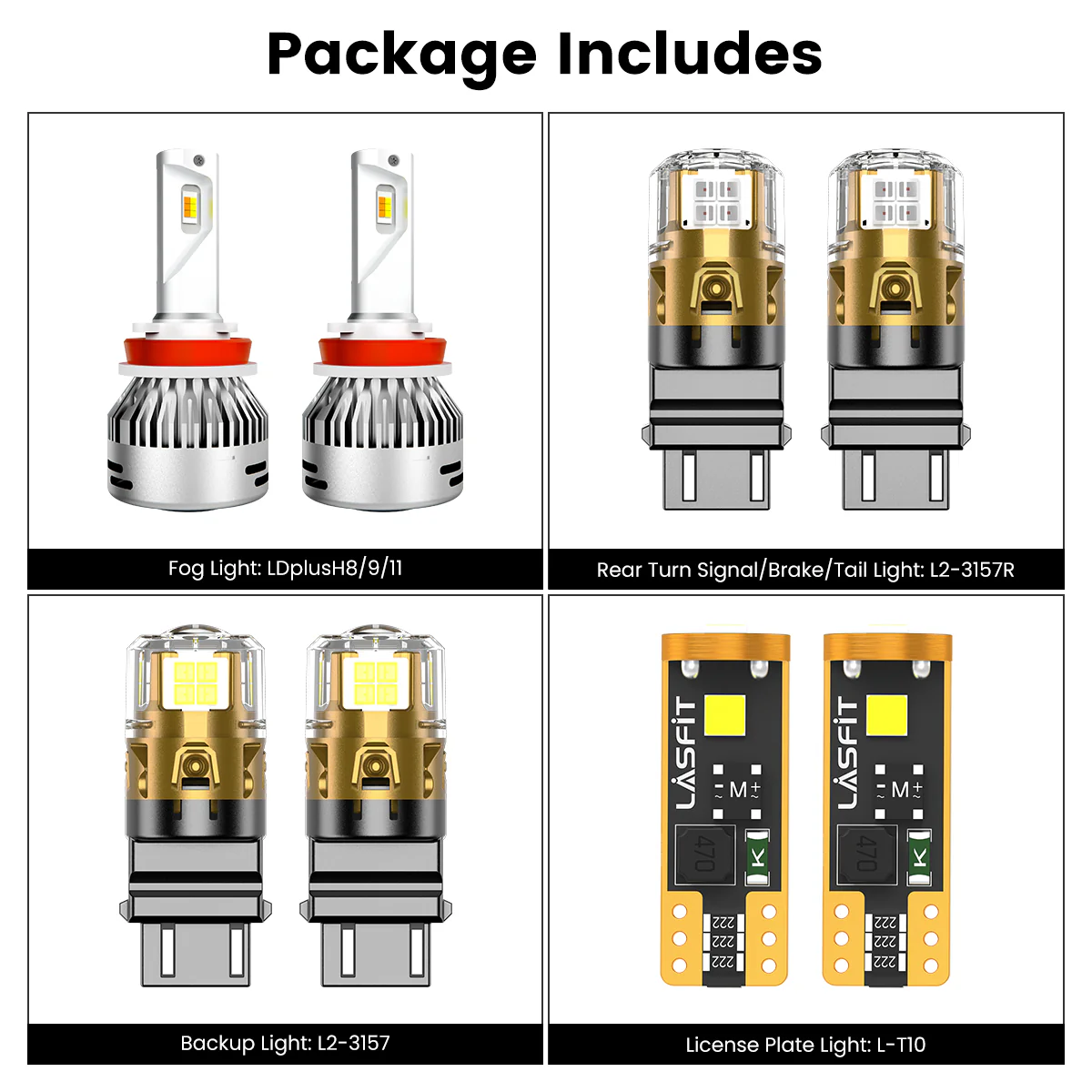 Fit for 2024-2025 Ford E-Transit LED Bulbs Upgrade | Tested and Verified - Image 2
