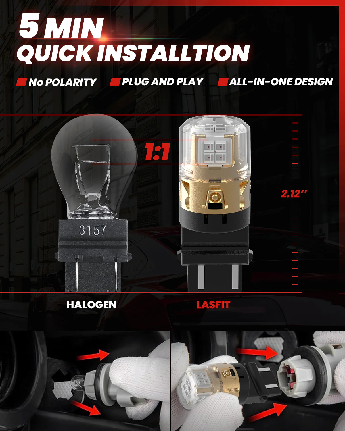 Fit for 2024-2025 Ford E-Transit LED Bulbs Upgrade | Tested and Verified - Image 6