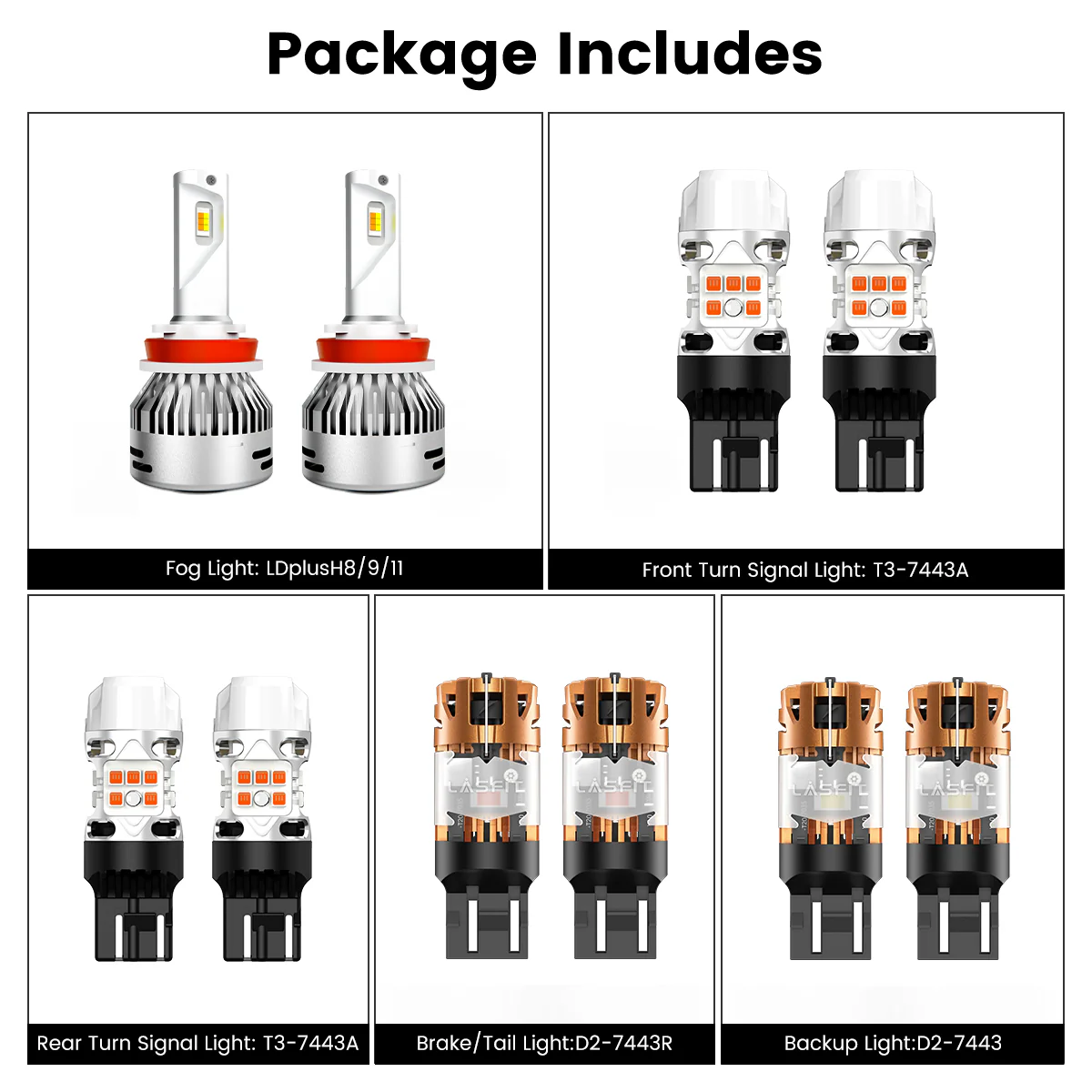 Fit for 2024-2026 Ford Ranger LED Bulbs Upgrade | Tested and Verified - Image 2