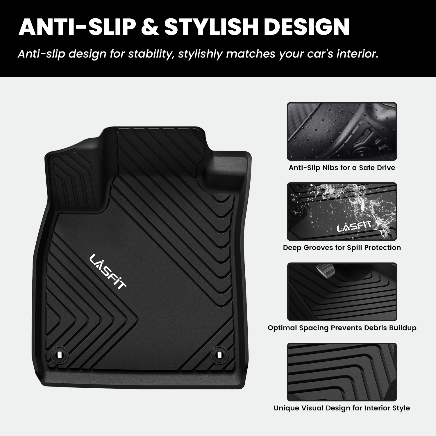 Fit for 2023-2026 Honda Accord & Accord Hybrid Floor Mats or Cargo Mat - Image 4