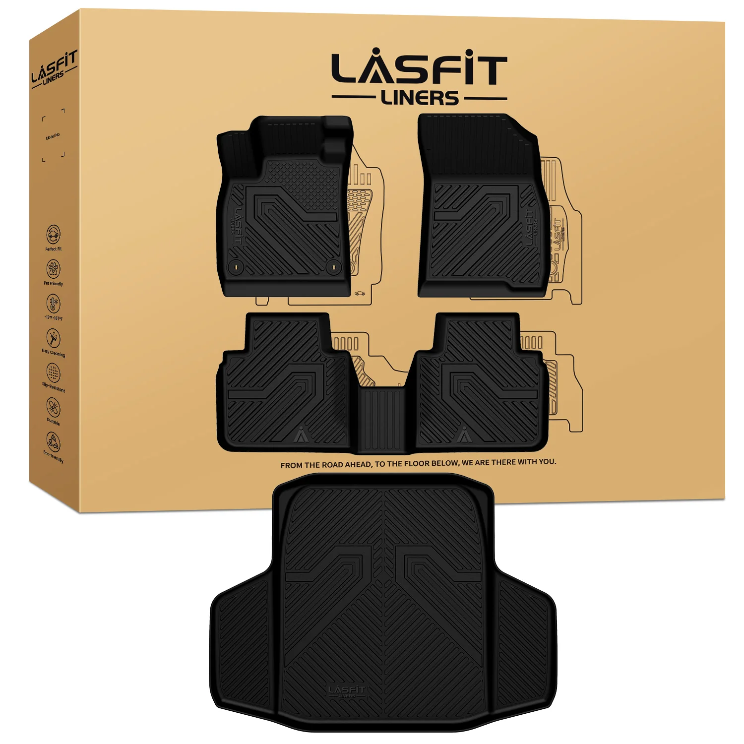 Fit for 2023-2026 Honda Accord & Accord Hybrid Floor Mats or Cargo Mat - Image 8