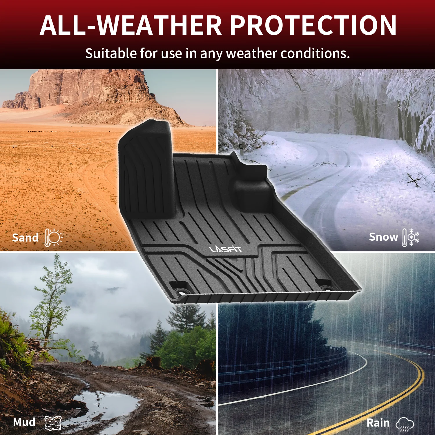 Fit for 2023-2026 Honda Pilot Custom TPE Floor Mats or Seatback & Cargo Mats - Image 7