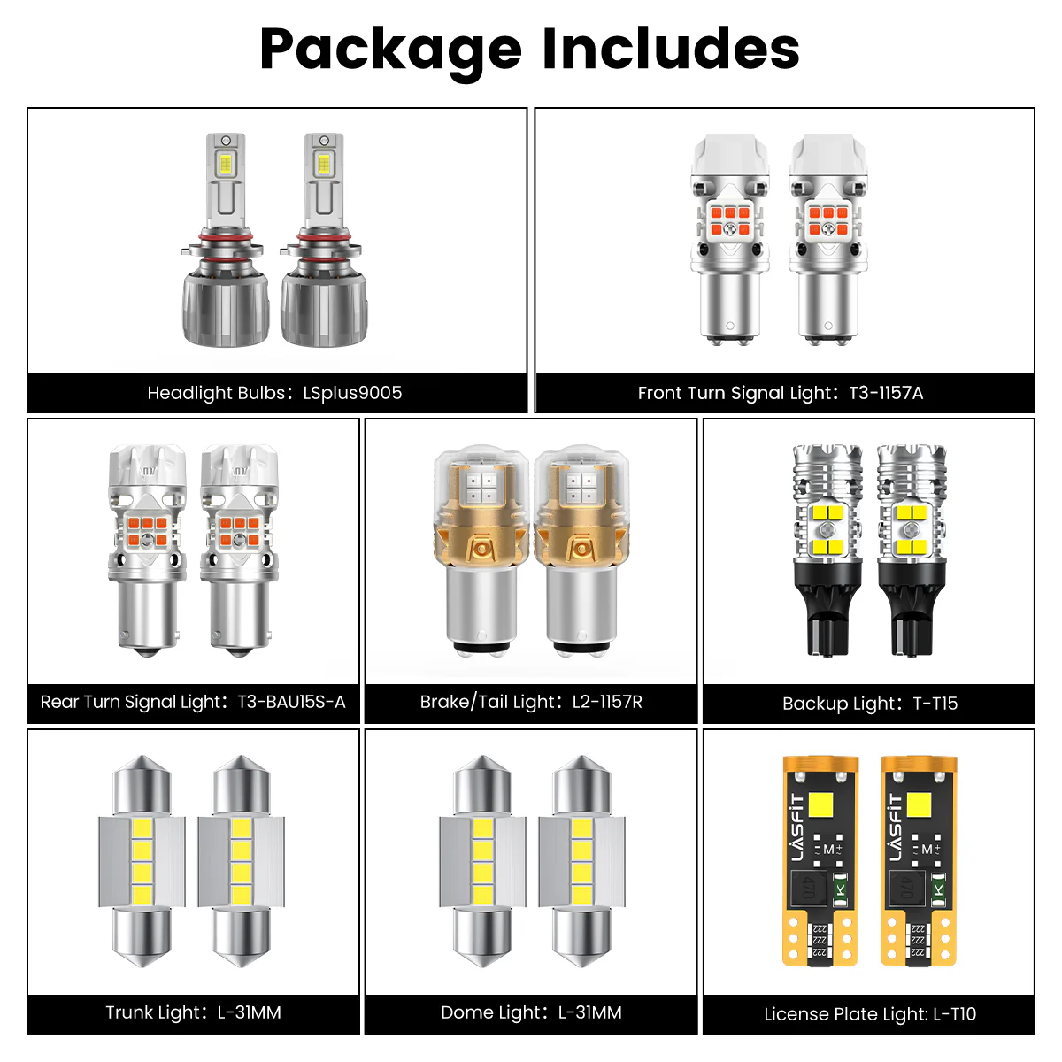 Fit for 2024-2026 Kia Seltos The Brightest LED Bulbs Upgrade | Tested and Verified - Image 2