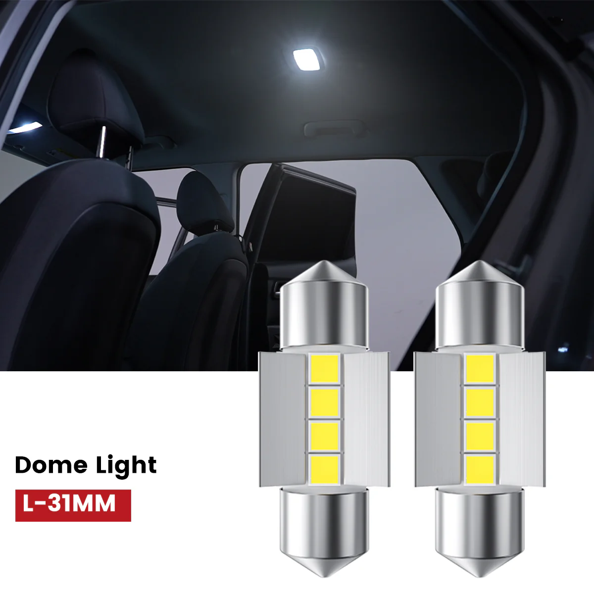Fit for 2024-2026 Kia Seltos The Brightest LED Bulbs Upgrade | Tested and Verified - Image 35