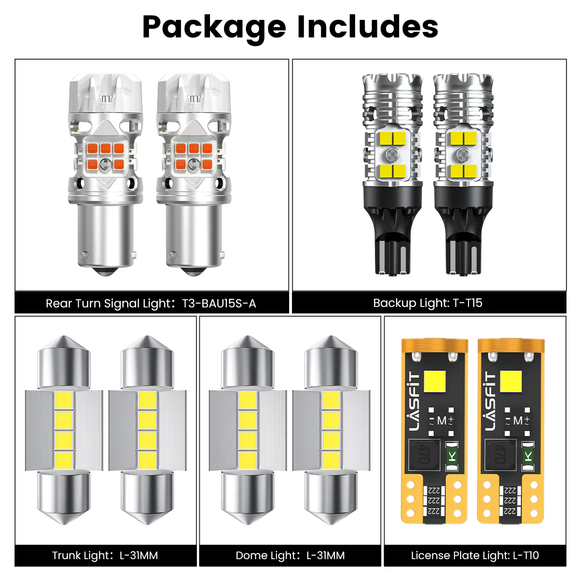 Fit for 2024-2026 Kia Seltos The Brightest LED Bulbs Upgrade | Tested and Verified - Image 8