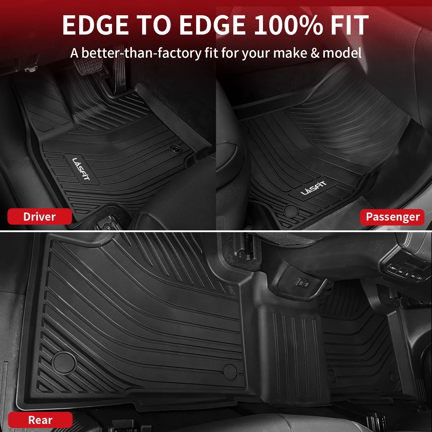 Fit for 2024-2026 Lexus TX 350 500h 550h+ Floor Mats or Cargo Mats - Image 14