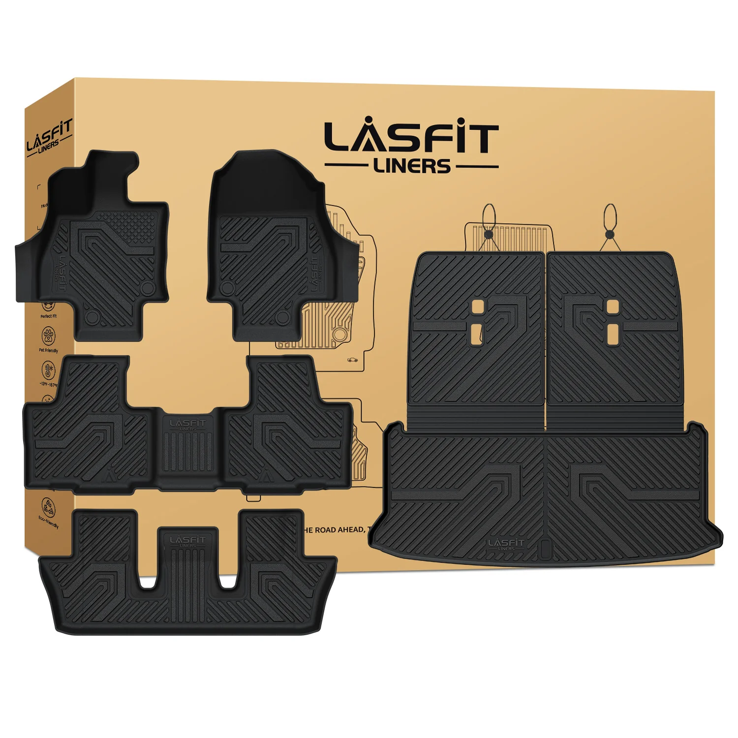 Fit for 2024-2026 Lexus TX 350 500h 550h+ Floor Mats or Cargo Mats - Image 7