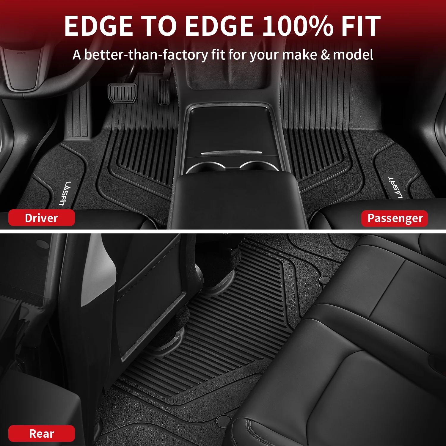 Fit for 2024-2026 Tesla Model 3 Highland Frunk or 1st Row & 2nd Row or Trunk Well or Cargo Mat - Image 10