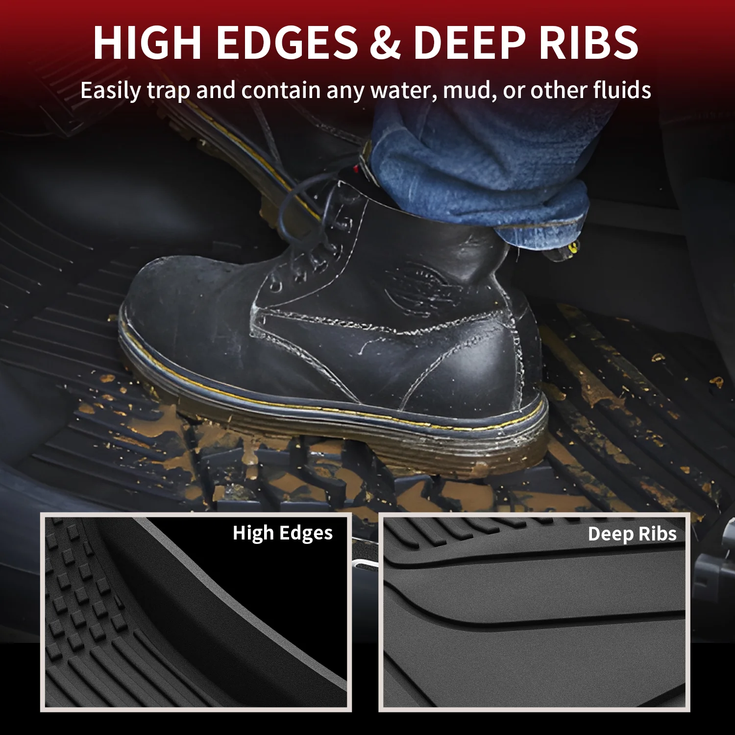Fit for 2024-2026 Tesla Model 3 Highland Frunk or 1st Row & 2nd Row or Trunk Well or Cargo Mat - Image 11