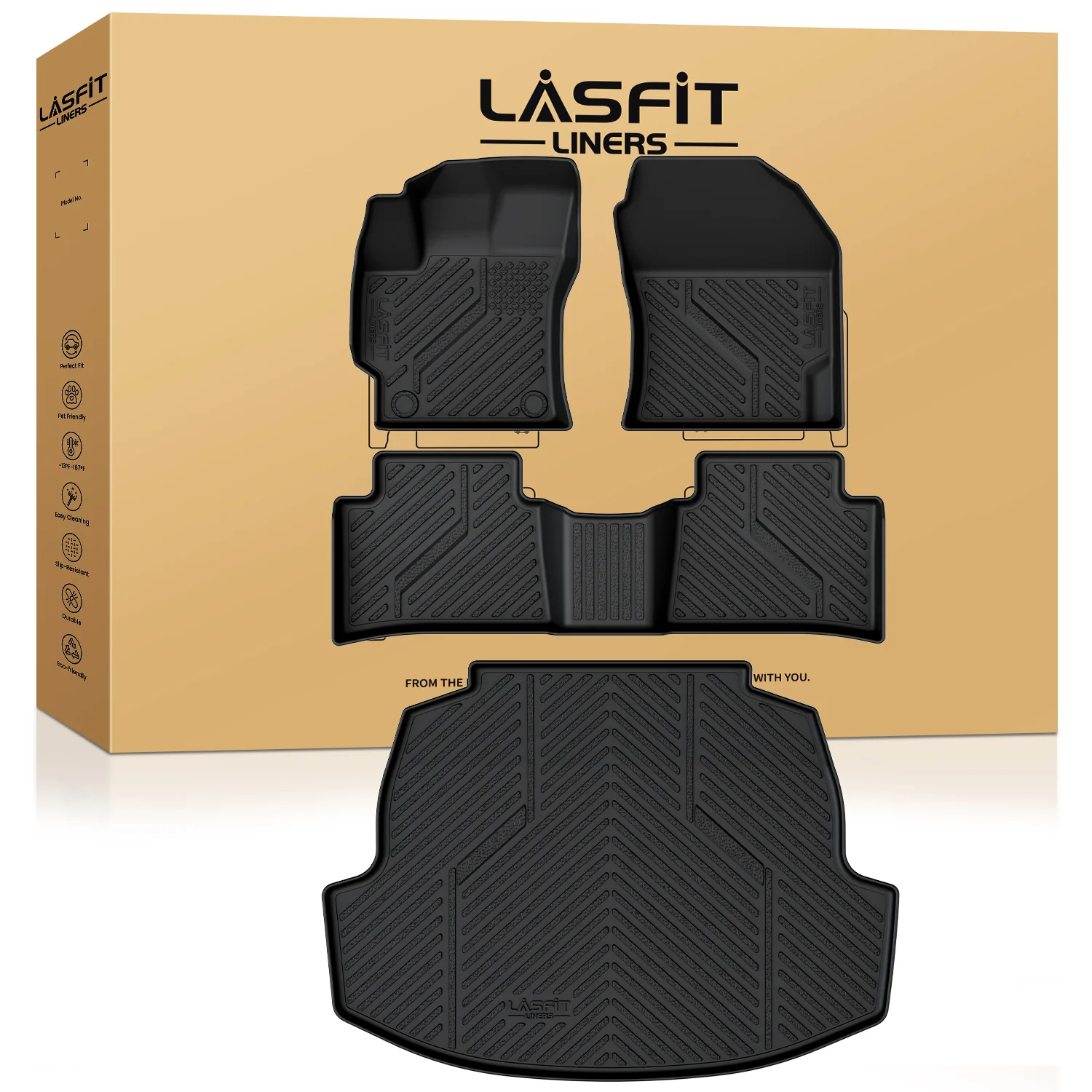 Fit for 2019-2026 Toyota Corolla Custom Floor Mats or Cargo Mat - Image 43