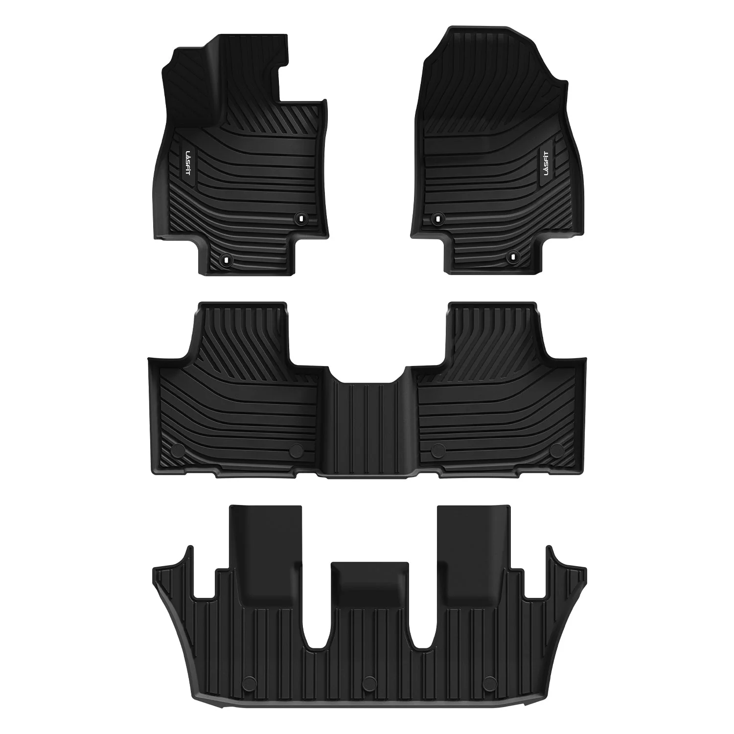 Fit for 2024-2026 Toyota Grand Highlander Floor Mats or Cargo Mat, Fit Gas & Hybrid, Not fit 2024 Toyota Grand Highlander XLE 7-seater