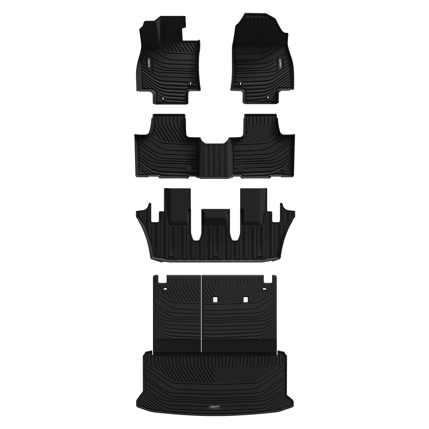 Fit for 2024-2026 Toyota Grand Highlander Floor Mats or Cargo Mat, Fit Gas & Hybrid, Not fit 2024 Toyota Grand Highlander XLE 7-seater - Image 11