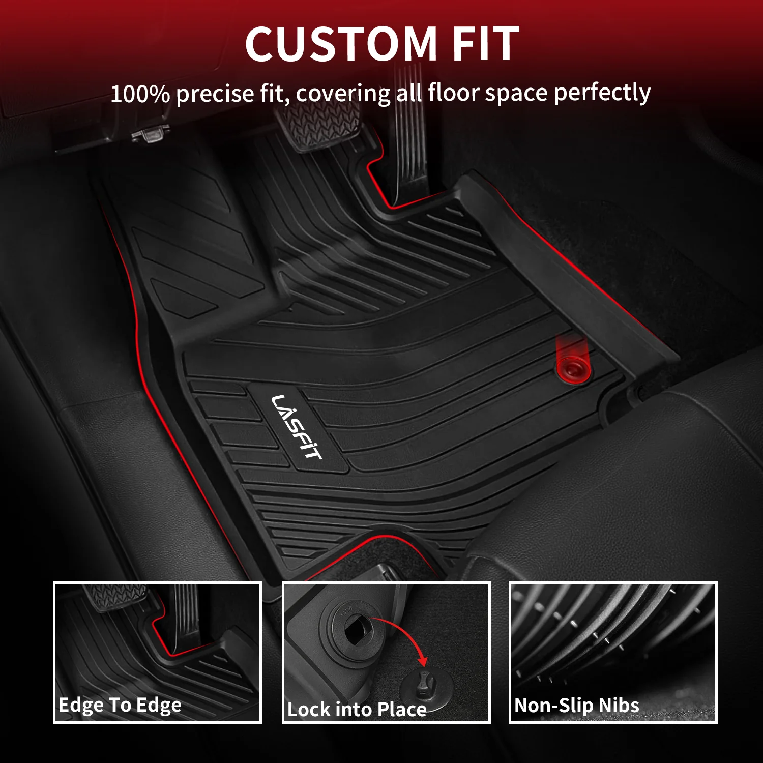 Fit for 2024-2026 Toyota Grand Highlander Floor Mats or Cargo Mat, Fit Gas & Hybrid, Not fit 2024 Toyota Grand Highlander XLE 7-seater - Image 12