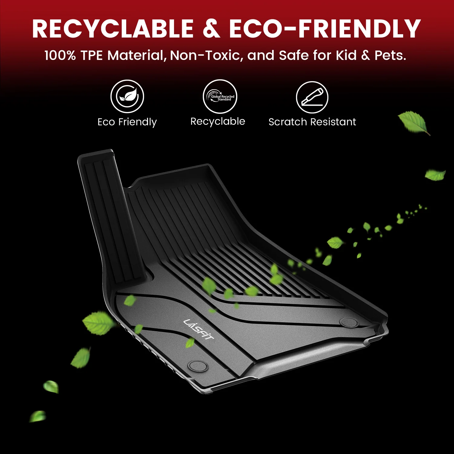Fit for 2025-2026 Tesla Model S Custom Floor Mats - Image 7