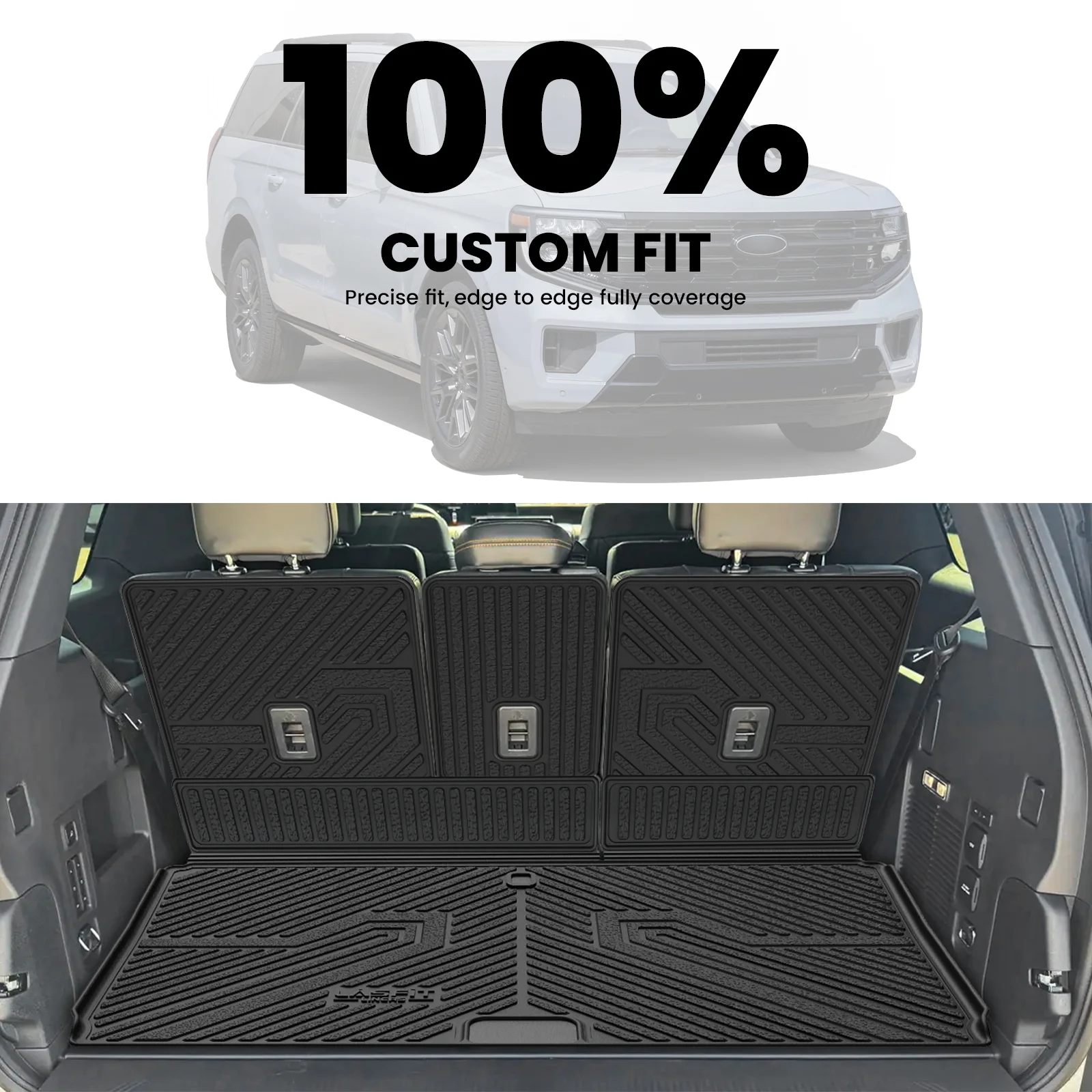 Fit for 2025-2026 Ford Expedition / Expedition Max Floor Mats or Seatback & Cargo Mats - Image 12