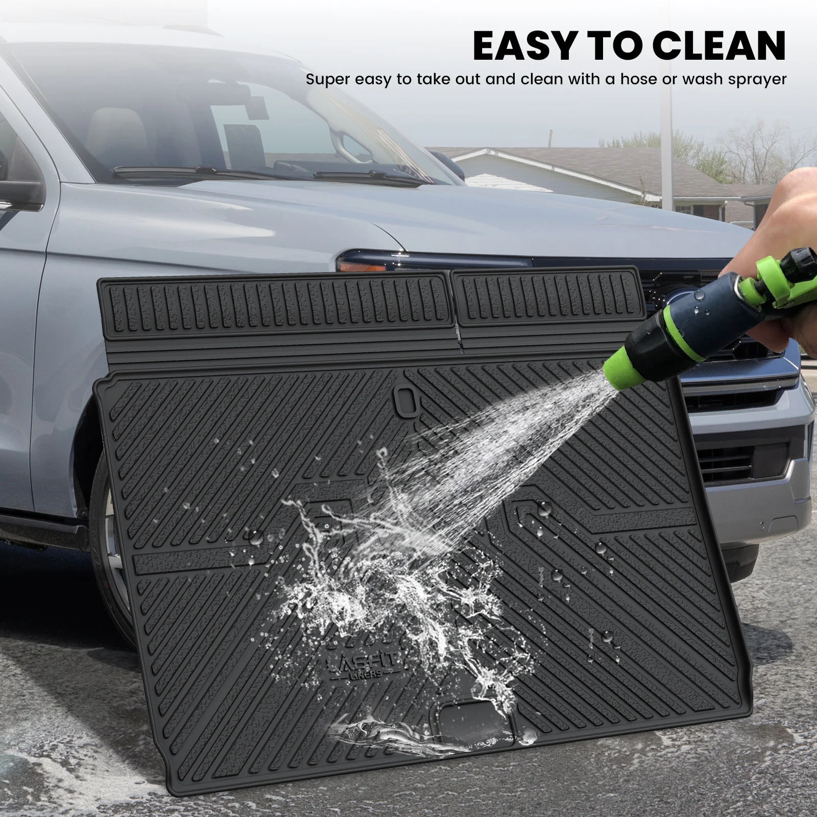 Fit for 2025-2026 Ford Expedition / Expedition Max Floor Mats or Seatback & Cargo Mats - Image 14