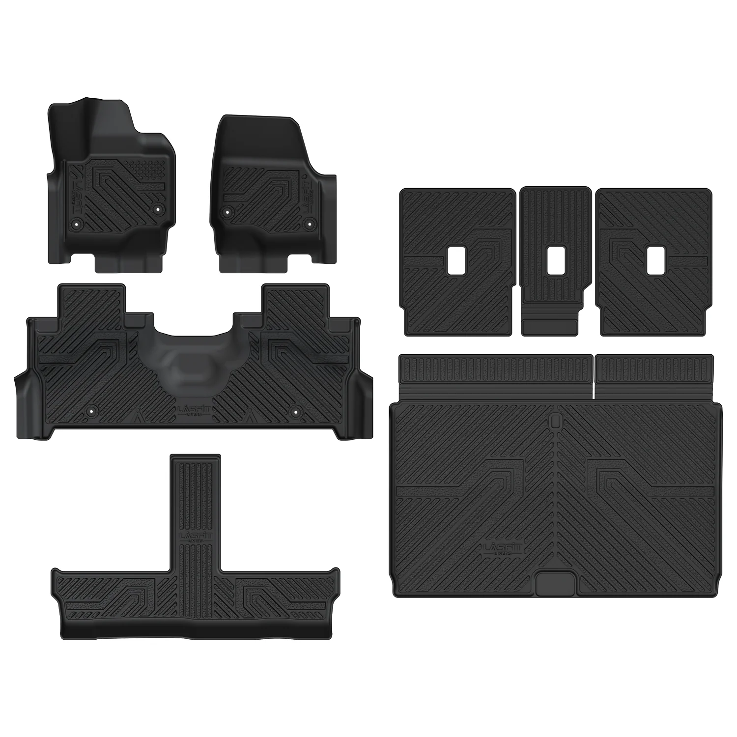 Fit for 2025-2026 Ford Expedition / Expedition Max Floor Mats or Seatback & Cargo Mats - Image 17