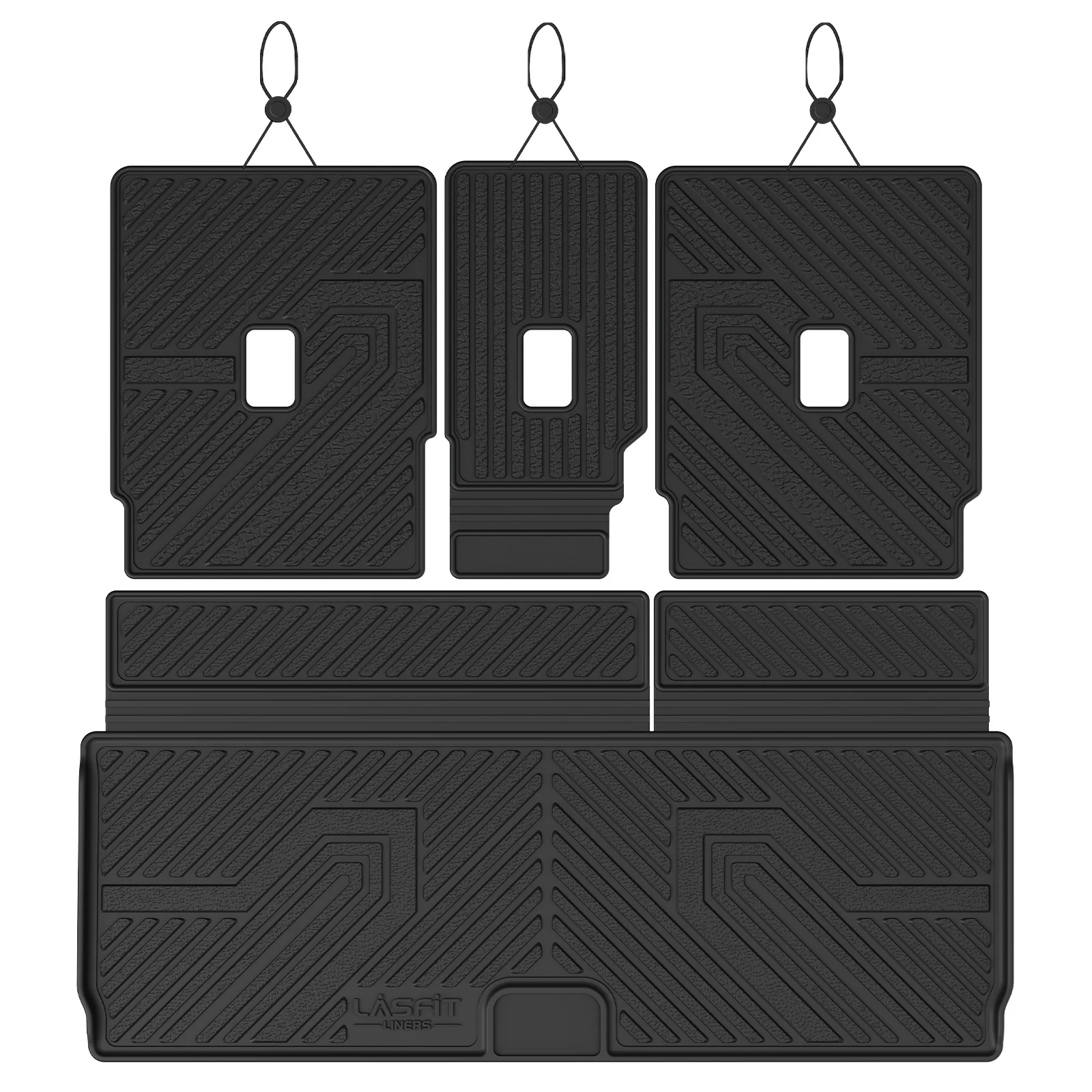 Fit for 2025-2026 Ford Expedition / Expedition Max Floor Mats or Seatback & Cargo Mats - Image 33