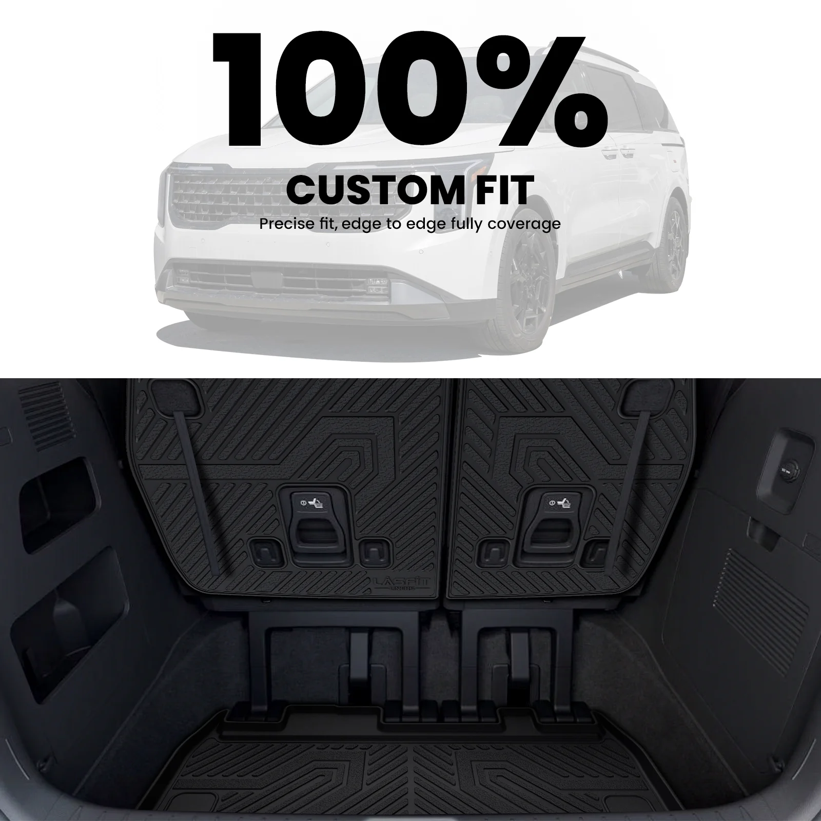 Fit for 2022-2026 Kia Carnival / Carnival Hybrid Floor Mats or Seatback & Cargo Mats - Image 11
