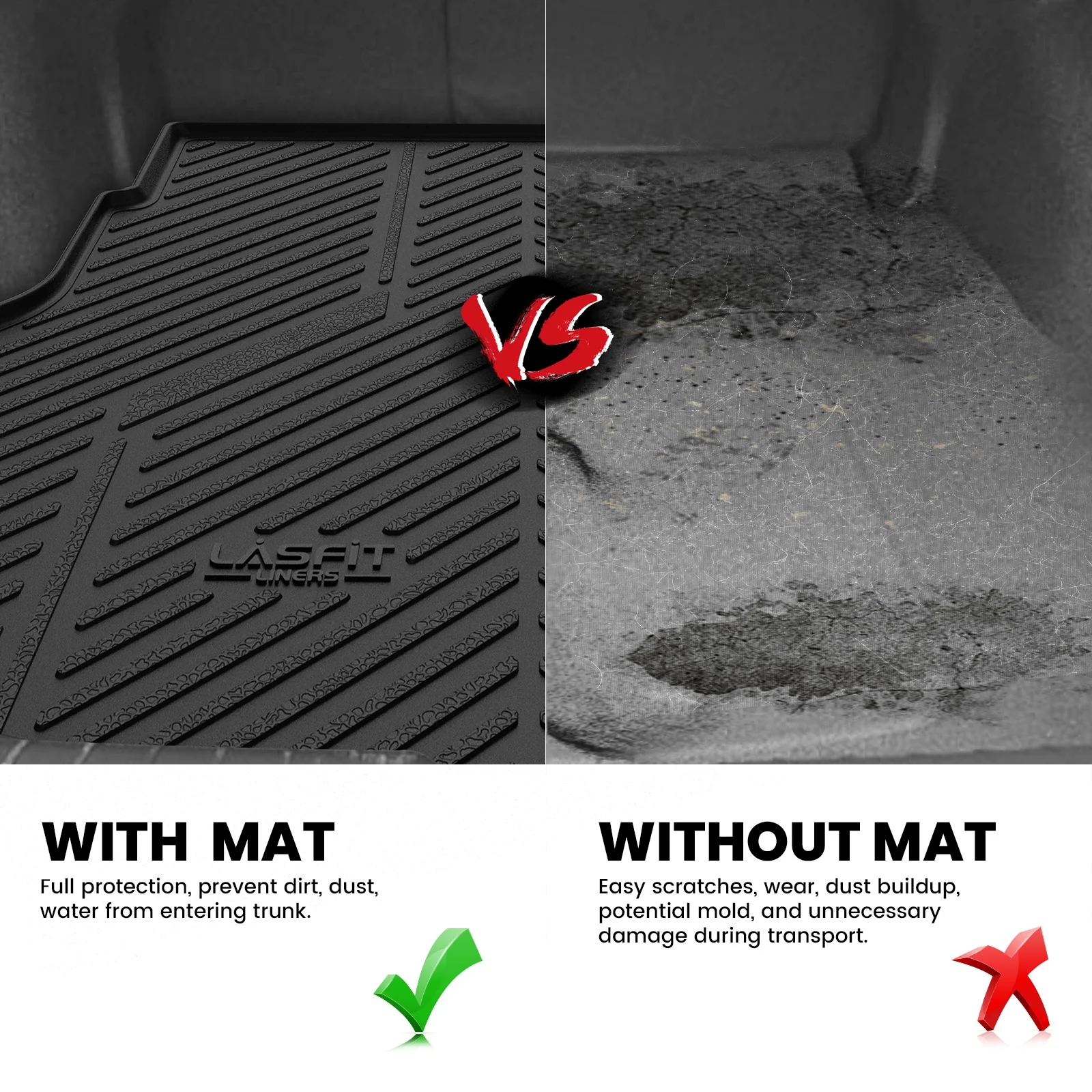 Fit for 2025-2026 Kia K4 Floor Mats or Cargo Mat, Not Fit LX Model or K4 Hatchback - Image 11
