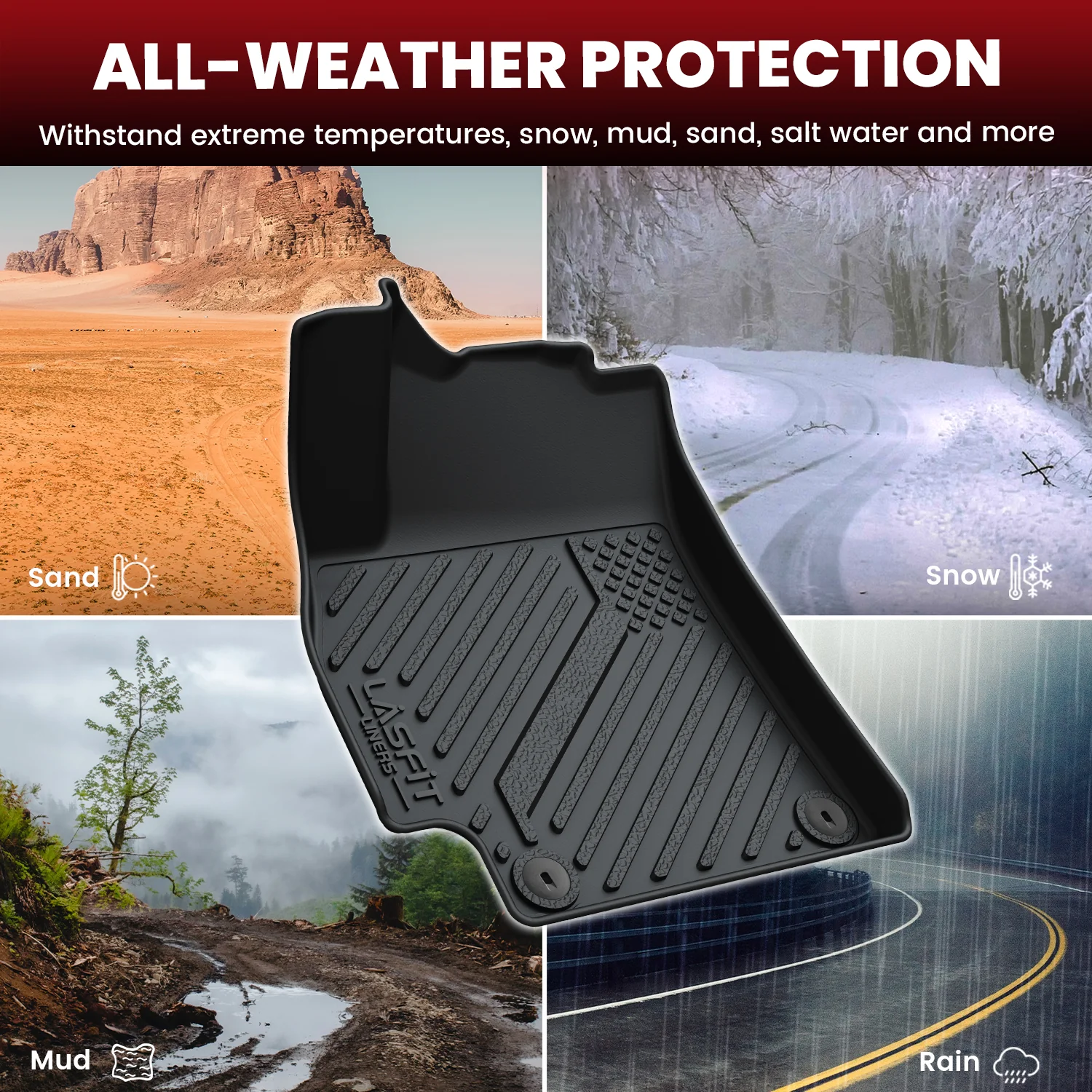 Fit for 2025-2026 Kia K4 Floor Mats or Cargo Mat, Not Fit LX Model or K4 Hatchback - Image 7