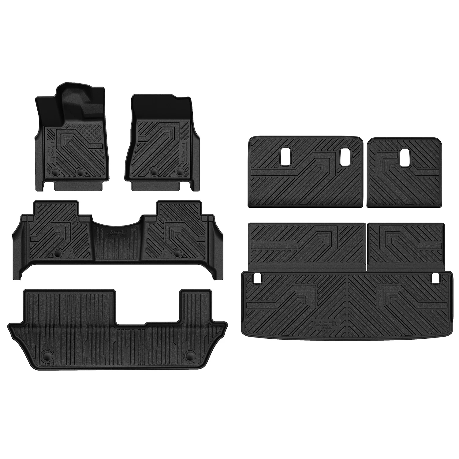 Fit for 2025-2026 Nissan Armada TPE Floor Mats or Cargo Mat & Seatback Mats, Not Compatible with Models Equipped with Cargo Shelf - Image 10