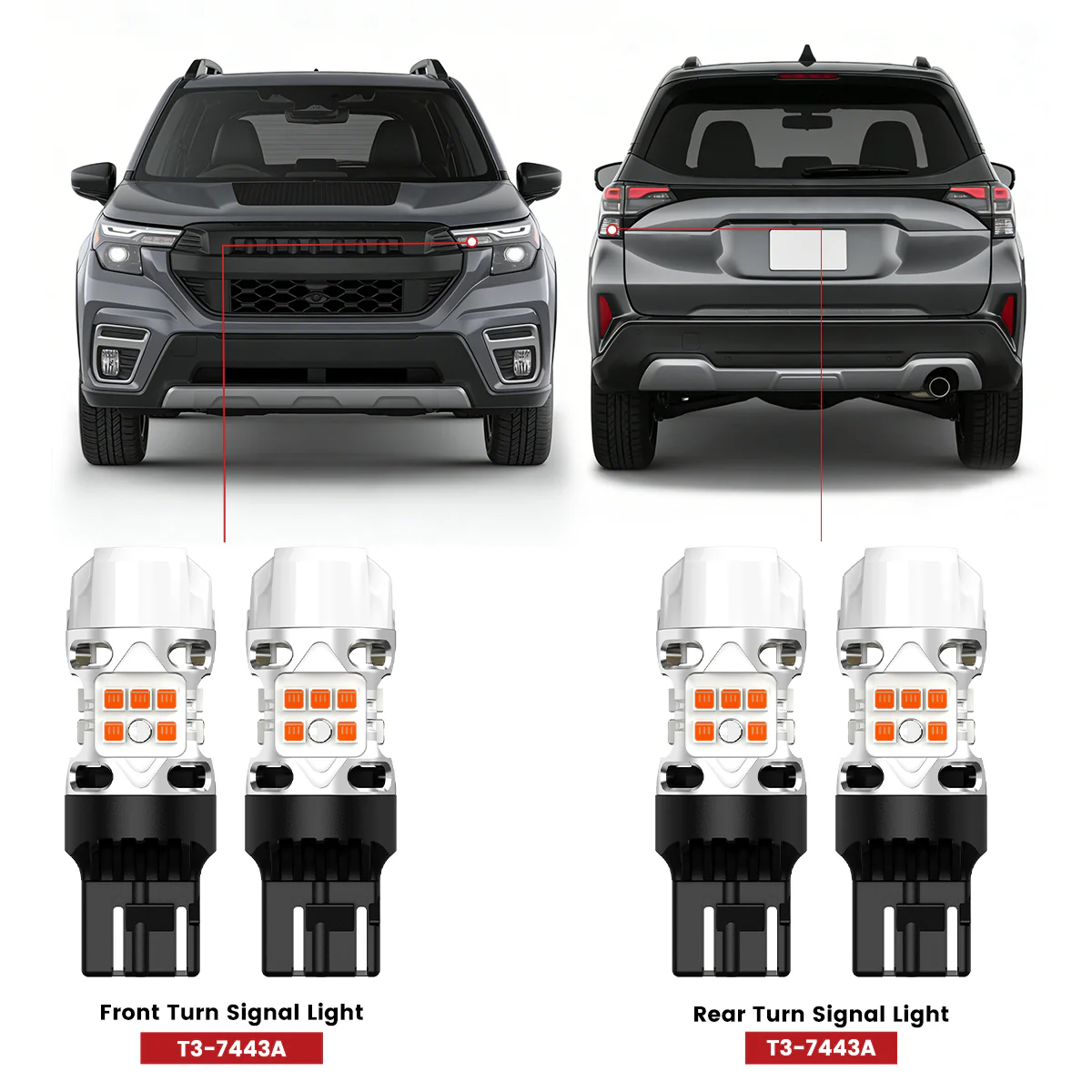 Fit for 2025-2026 Subaru Forester Exterior Lights Upgrade