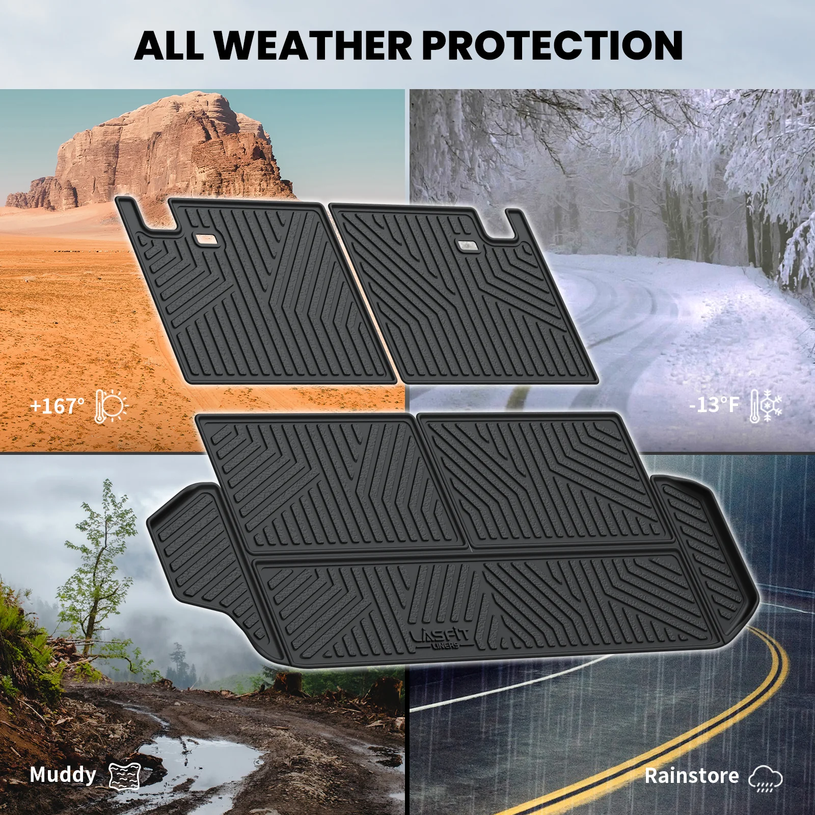 Fit for 2025-2026 Toyota 4Runner Floor Mats or Seatback Mat or Cargo Mat - Image 95