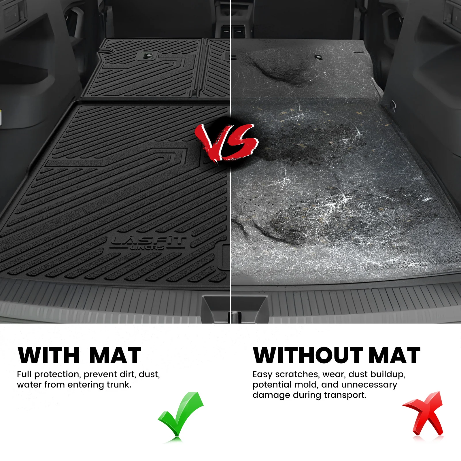 Fit for 2025-2026 Volkswagen Tiguan Floor Mats or Seatback & Cargo Mats - Image 11