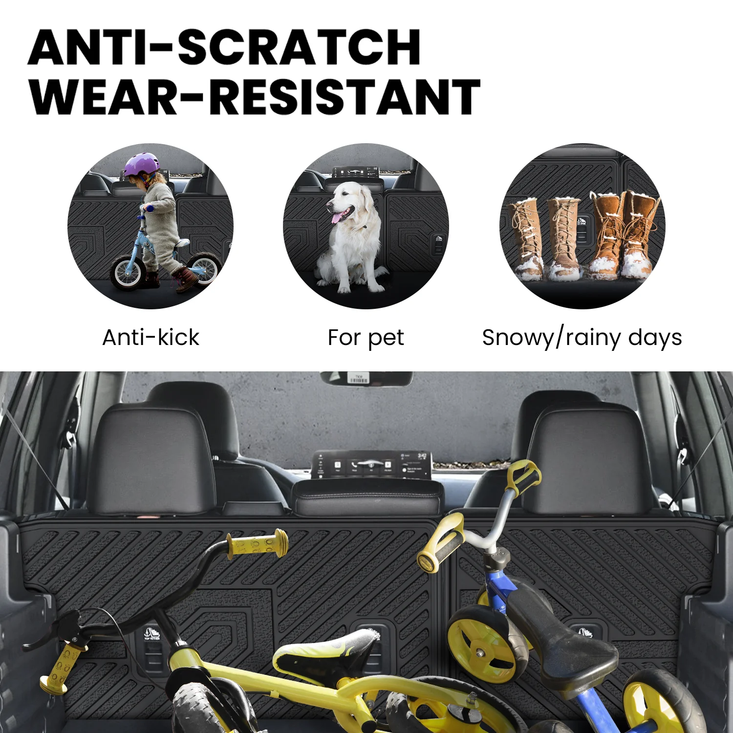 Fit for 2026 Honda Passport Floor Mats or Cargo Mat or Seatback Mat - Image 33