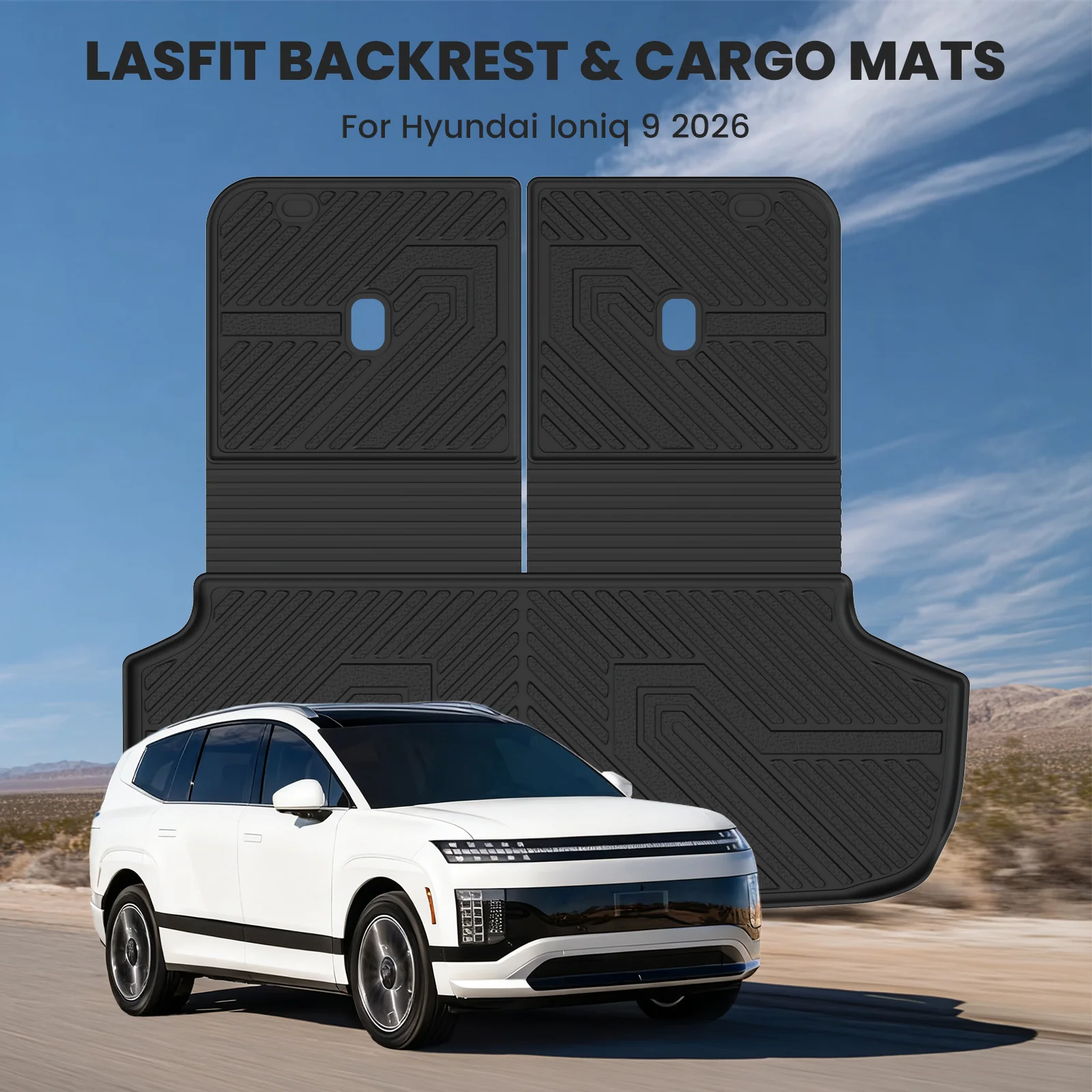 Fit for 2026 Hyundai Ioniq 9 Floor Mats or Seatback & Cargo Mat - Image 10