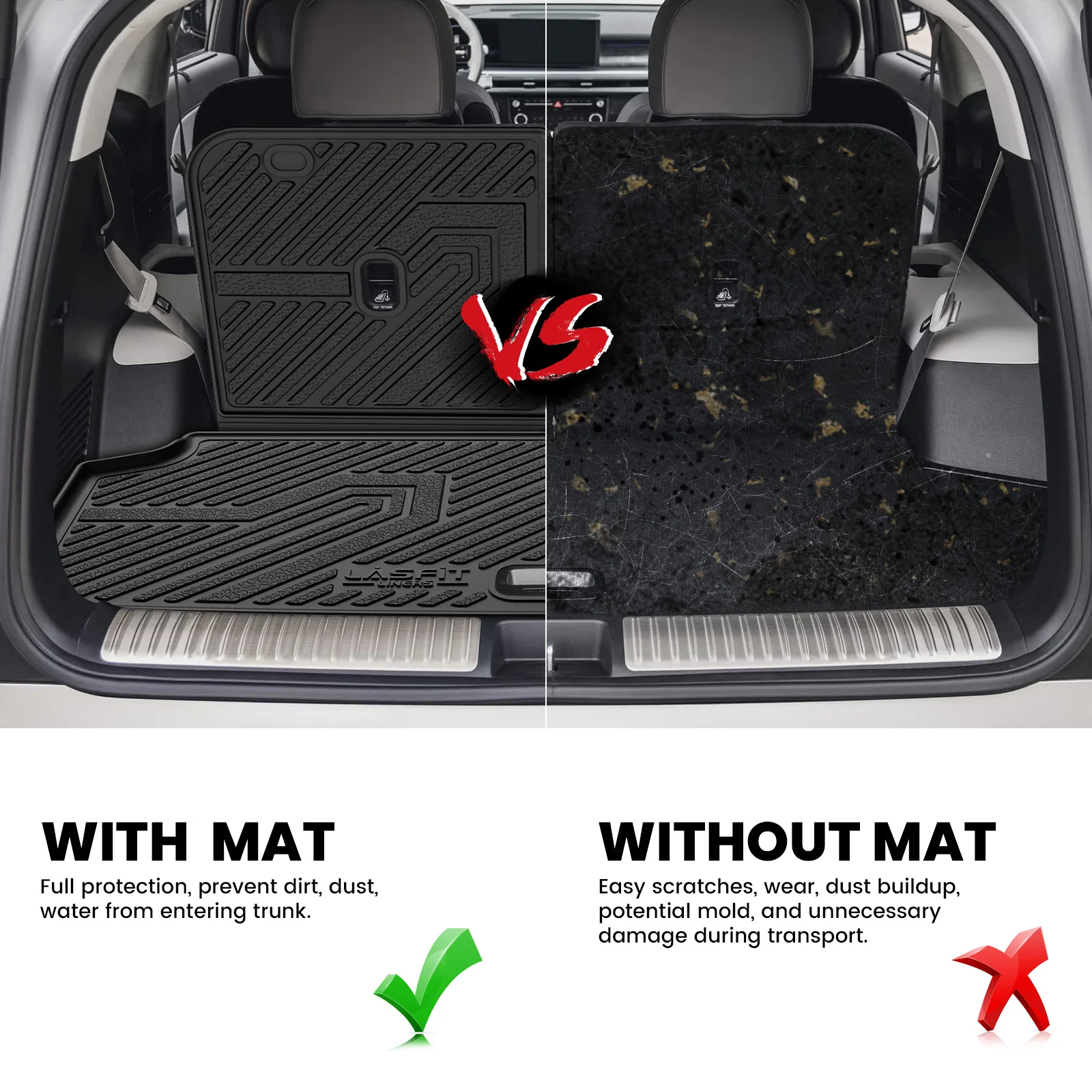 Fit for 2026 Hyundai Ioniq 9 Floor Mats or Seatback & Cargo Mat - Image 15