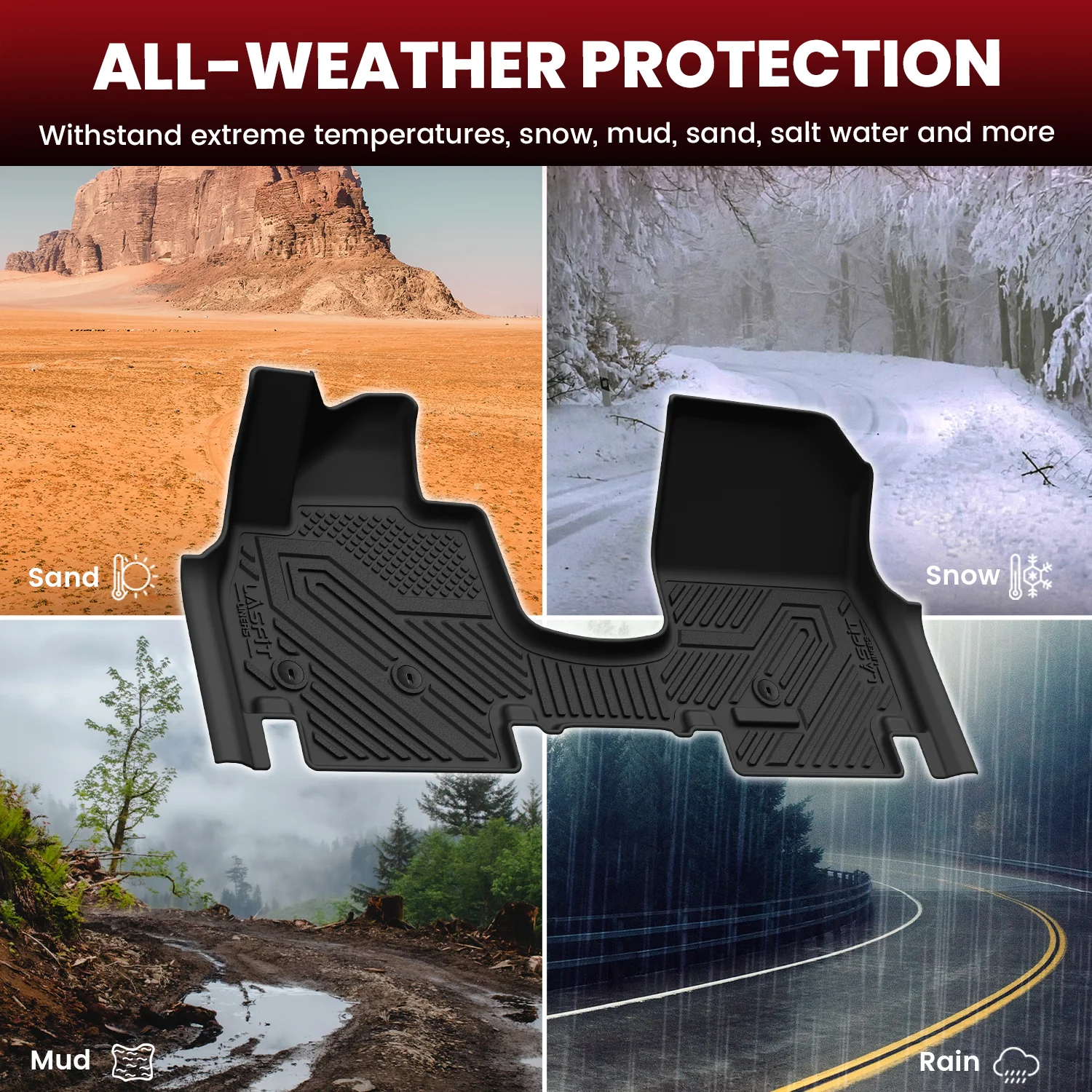Fit for 2026 Hyundai Ioniq 9 Floor Mats or Seatback & Cargo Mat - Image 3