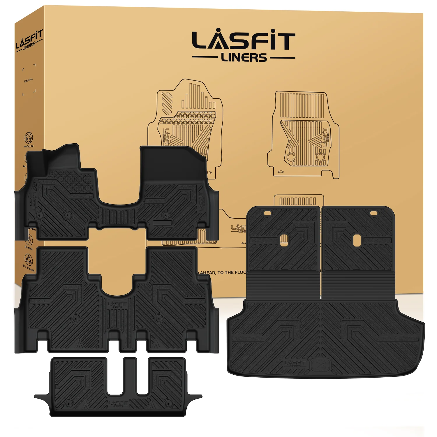 Fit for 2026 Hyundai Ioniq 9 Floor Mats or Seatback & Cargo Mat - Image 7