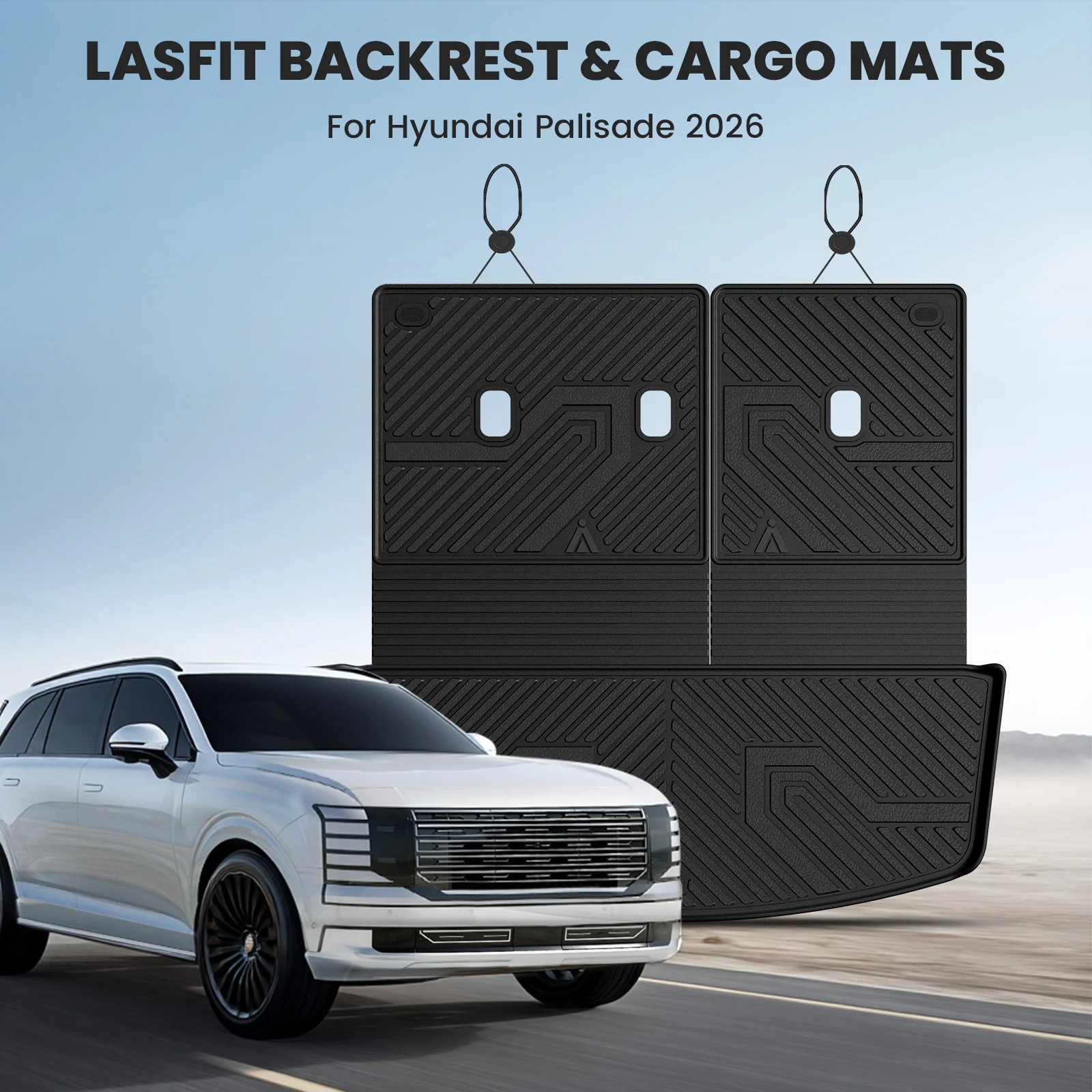 Fit for 2026 Hyundai Palisade Floor Mats or Seatback & Cargo Mat - Image 14