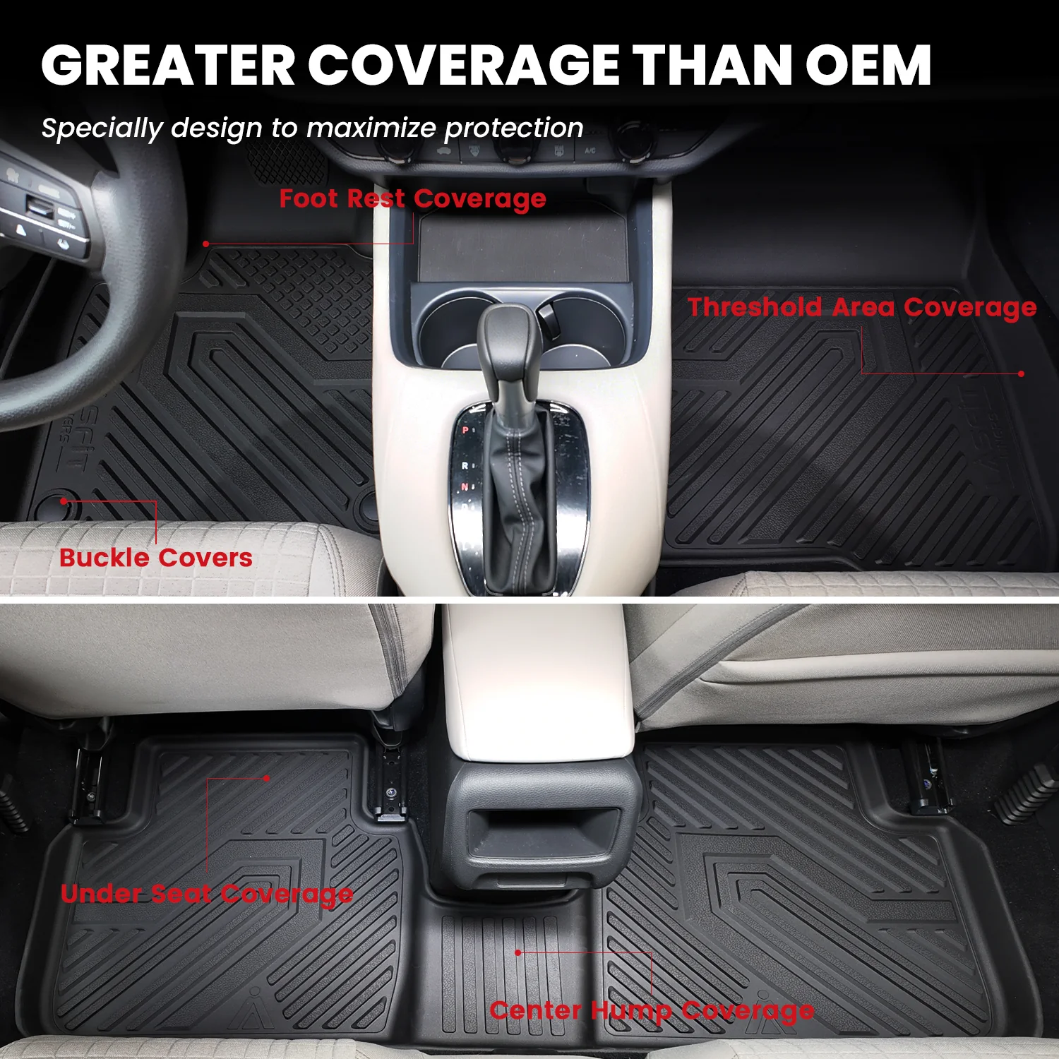 Fit for 2026 Hyundai Palisade Floor Mats or Seatback & Cargo Mat - Image 25