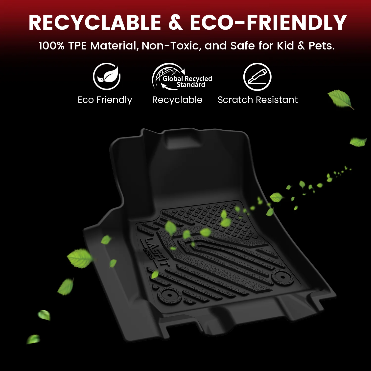 Fit for 2026 Jeep Cherokee Floor & Seatback & Cargo Mats - Image 7