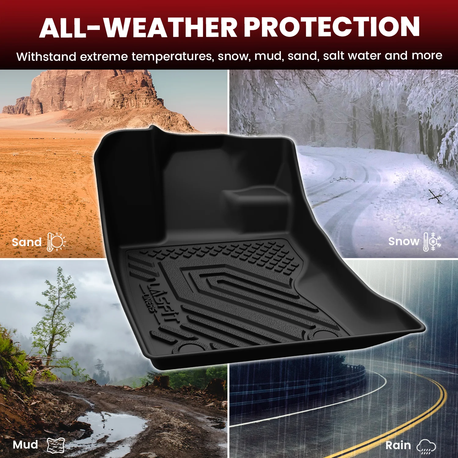 Fit for 2026 Subaru Outback Floor Mats or Seatback & Cargo Mats, Cargo Mat Fits Models Without Subwoofer Only - Image 17