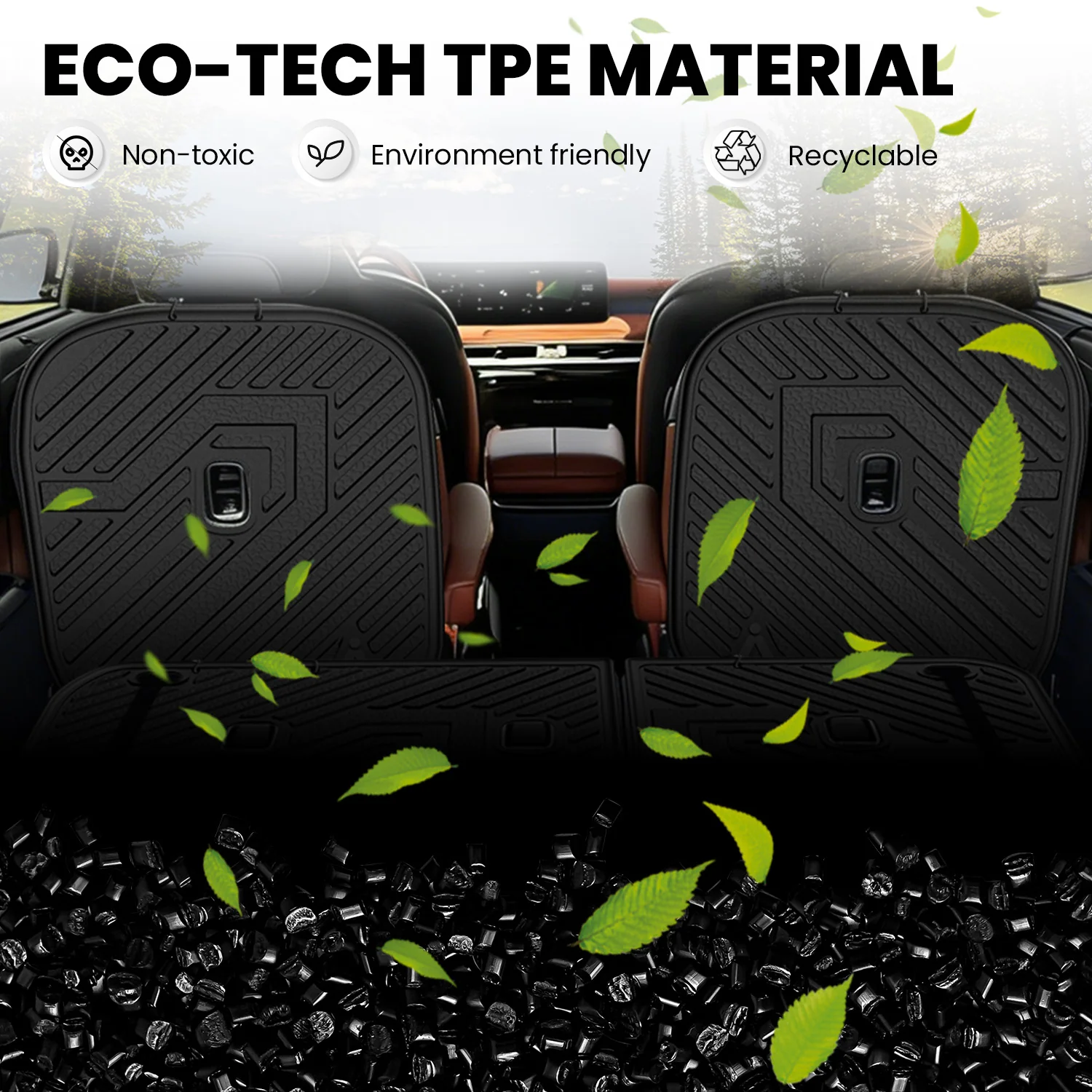 Fit for 2027 Kia Telluride Floor Mats or Seatback & Cargo & Rear Trunk Mat - Image 39