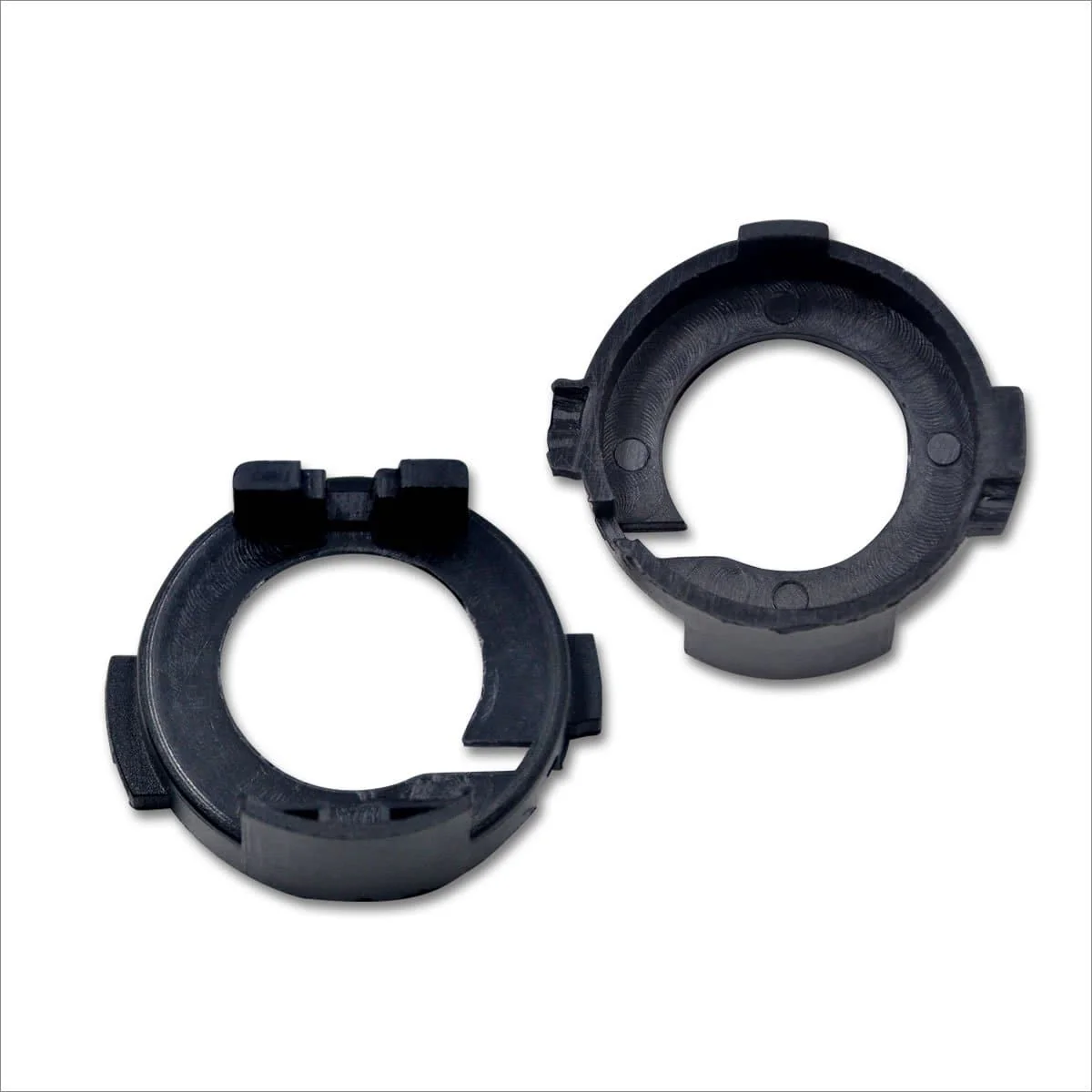 TK107 2x H7 LED Bulb Holder Adapter Retainer Fit for Hyundai Kia - Image 2