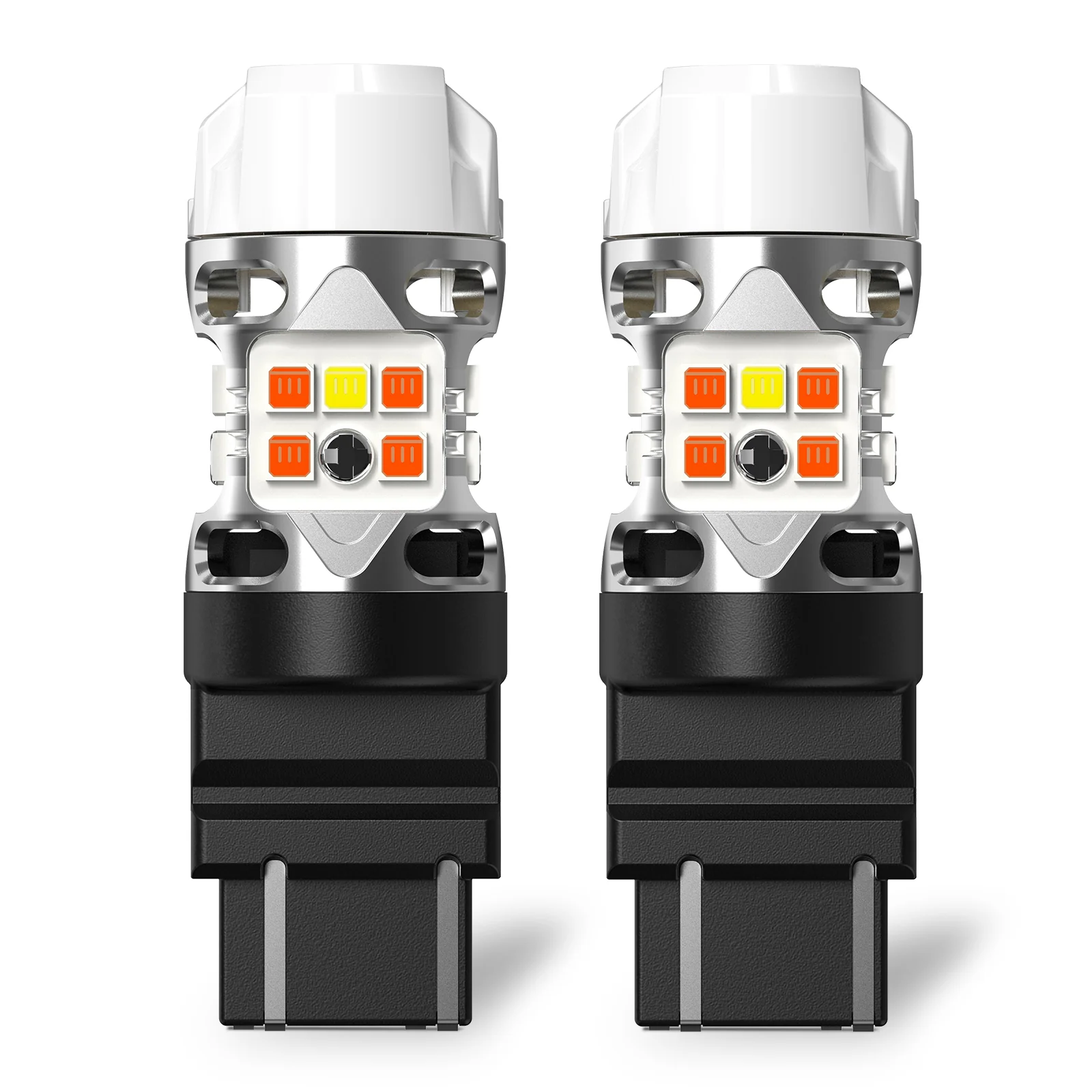 4257 LED Front Turn Signal Bulbs CanBus-Ready Switchback | T3 Series - Image 15