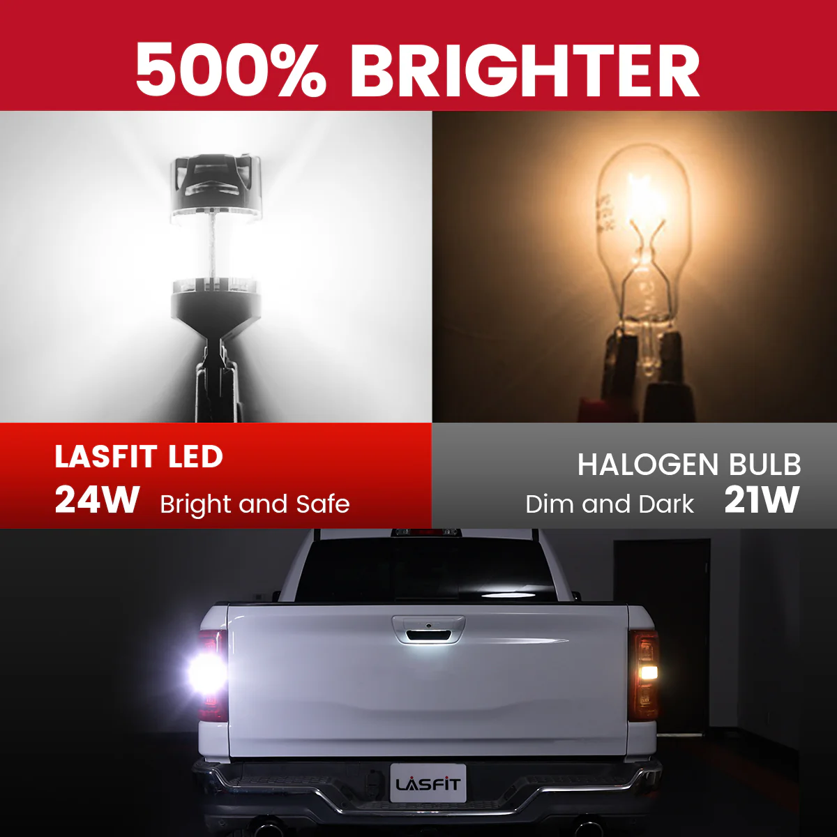 7443 CanBus-Ready Reverse Backup Light LED Bulbs | D2 Series - Image 7
