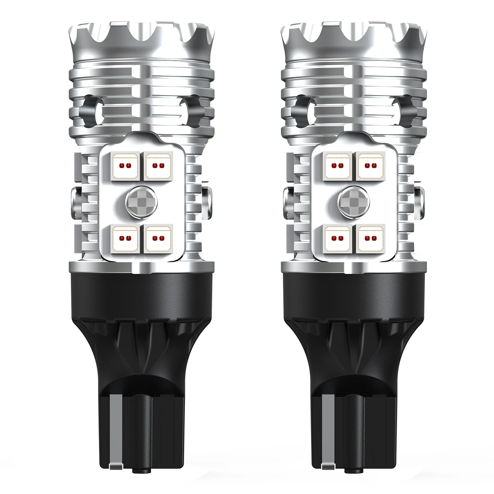 921 912 T15 W16W CANBUS Red LED Third Brake Light Bulb - Upgraded Version, 2 Bulbs - Image 8