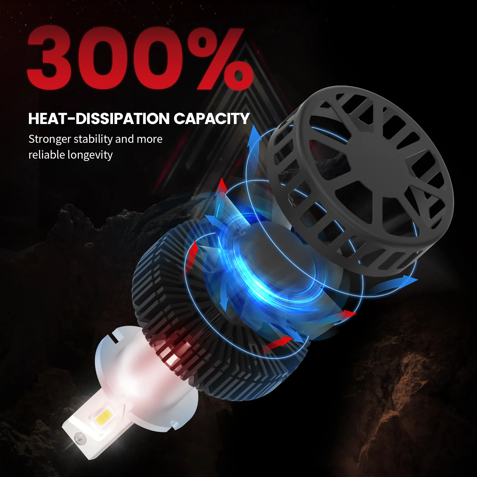 Fit for 2016-2018 Chevrolet Silverado 1500 Custom D5S HID to LED Conversion Bulbs | Pro-DC Series - Image 10