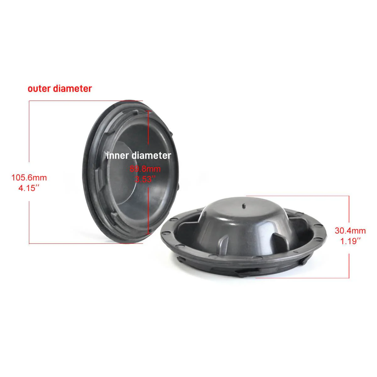 Fit for Chevrolet Equinox 2017 2018 LED Bulb Dust Cover Seal Cap Waterproof OEM Design - Image 2